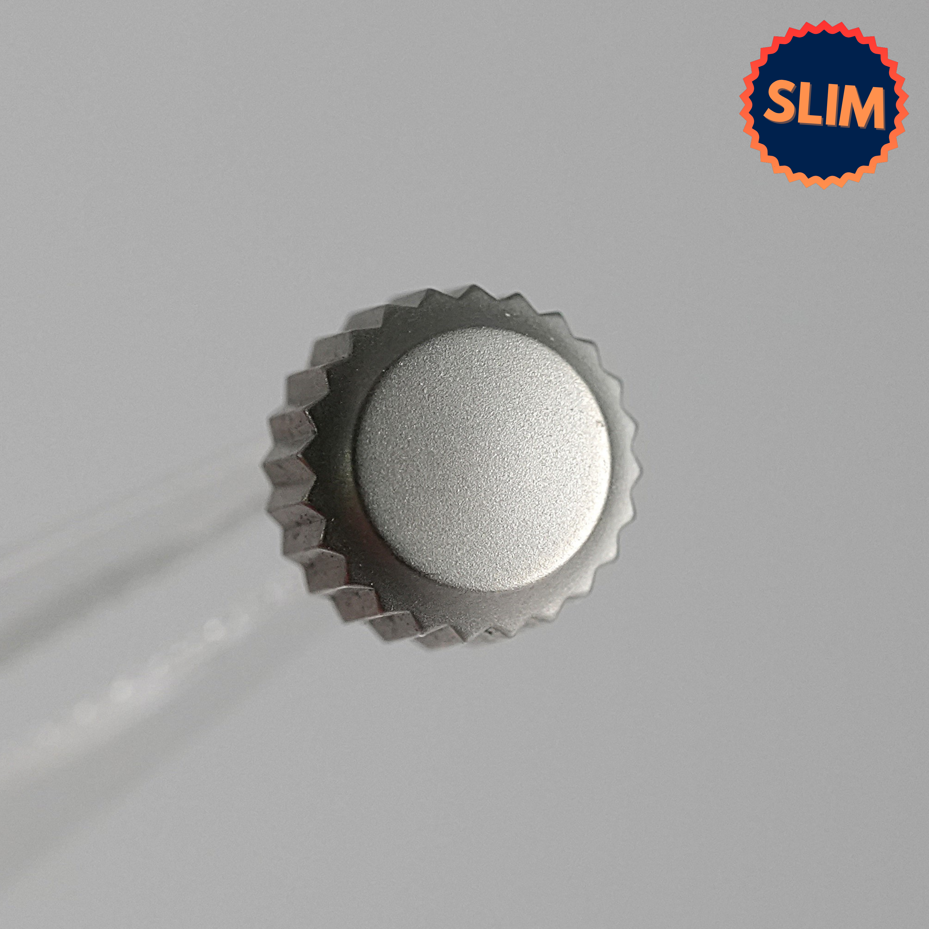 SKX007 Silm Crown: Matte Silver