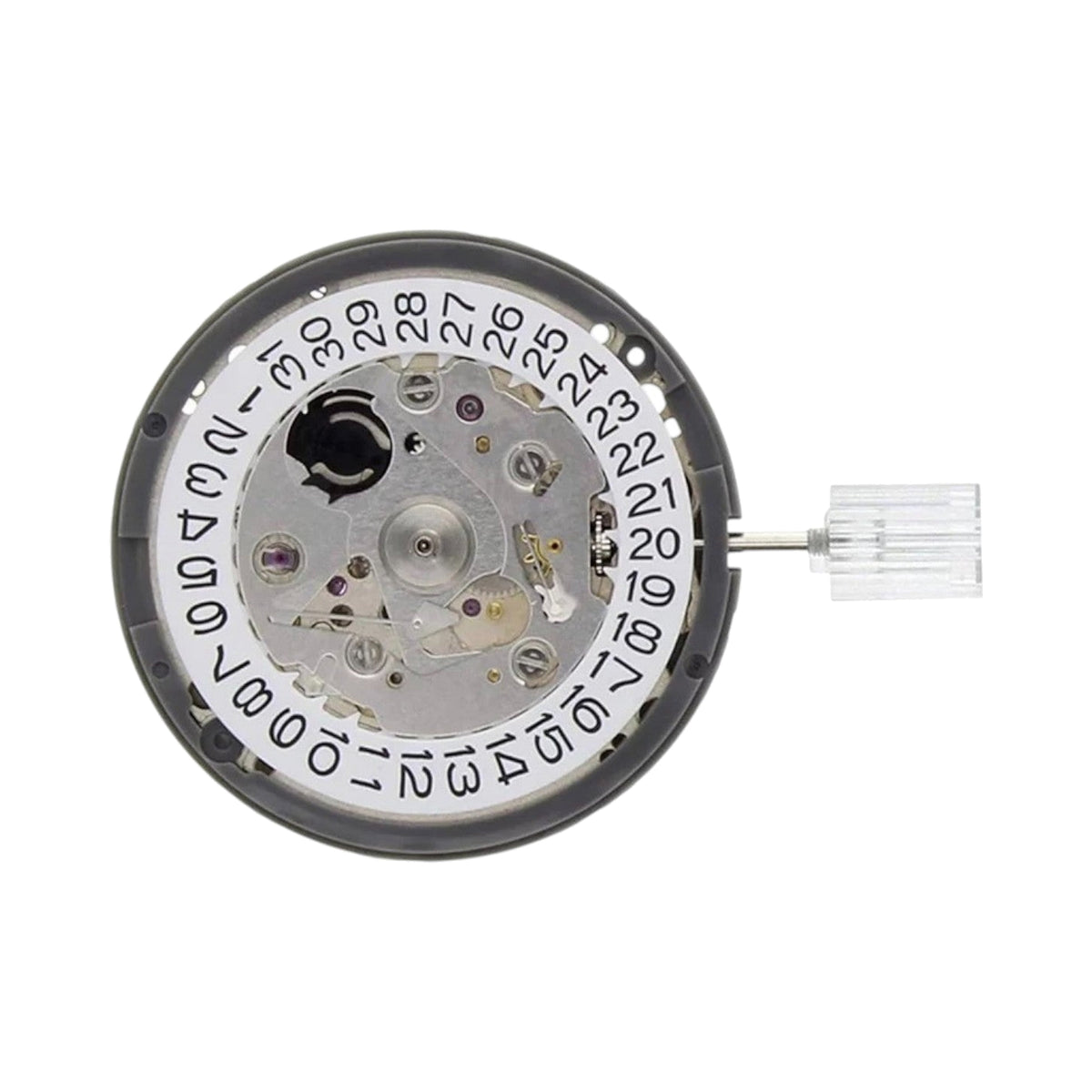 Seiko NH35A: White Date Automatic Movement (3:00" & 3:80" Position)