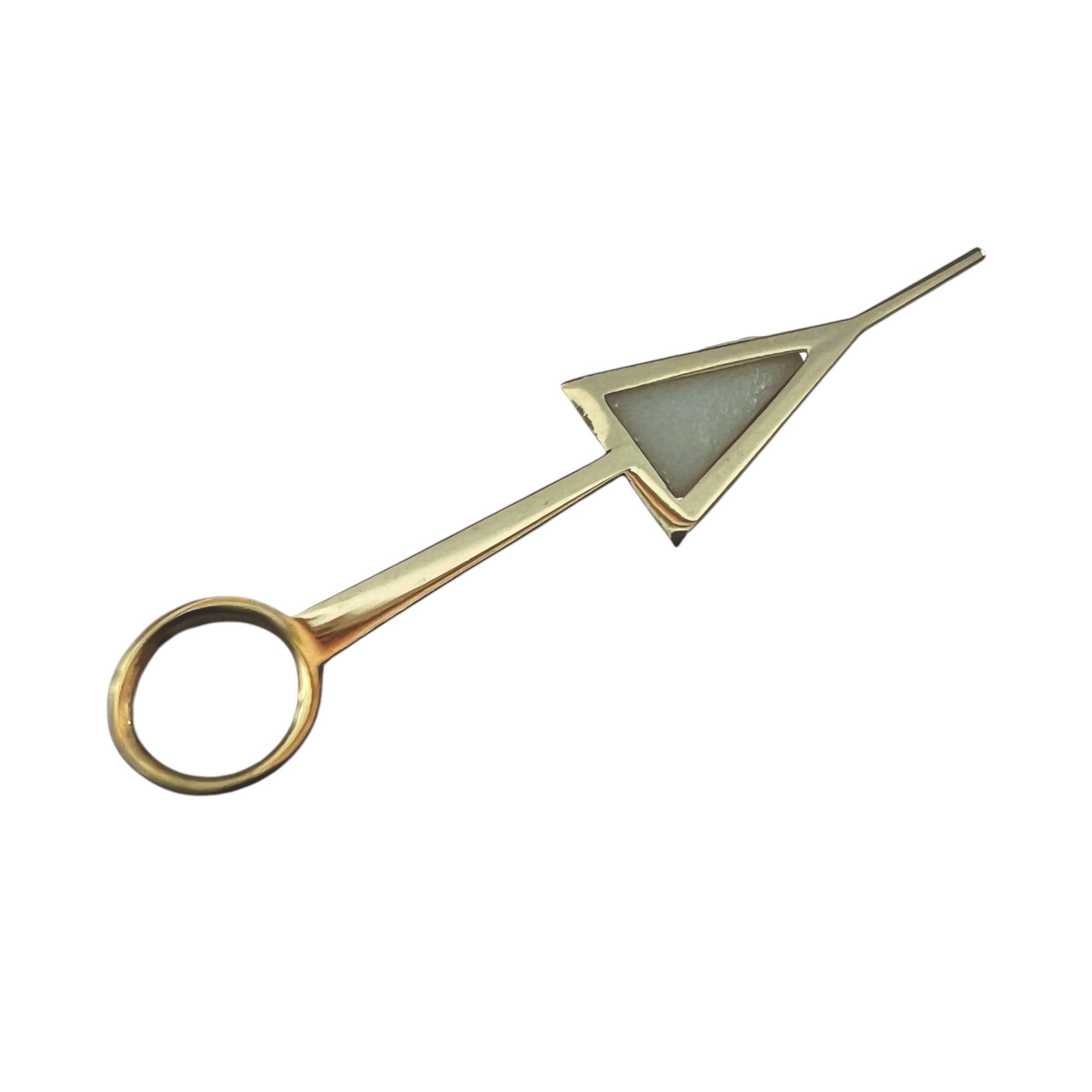 NH34: Polished Gold Wide GMT Hand