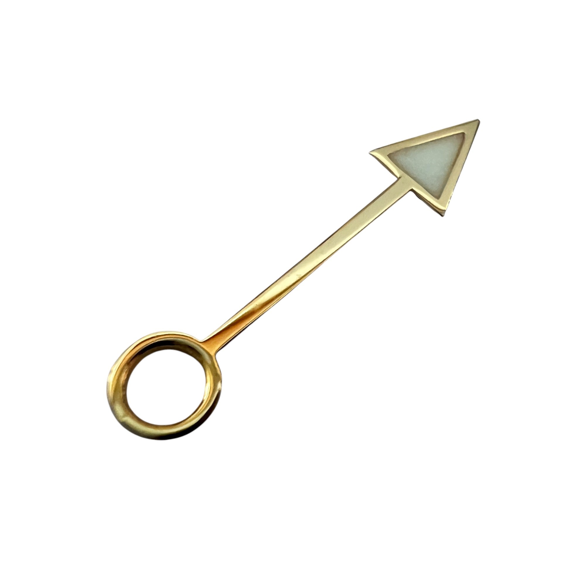 NH34: Polished Gold GMT Hand