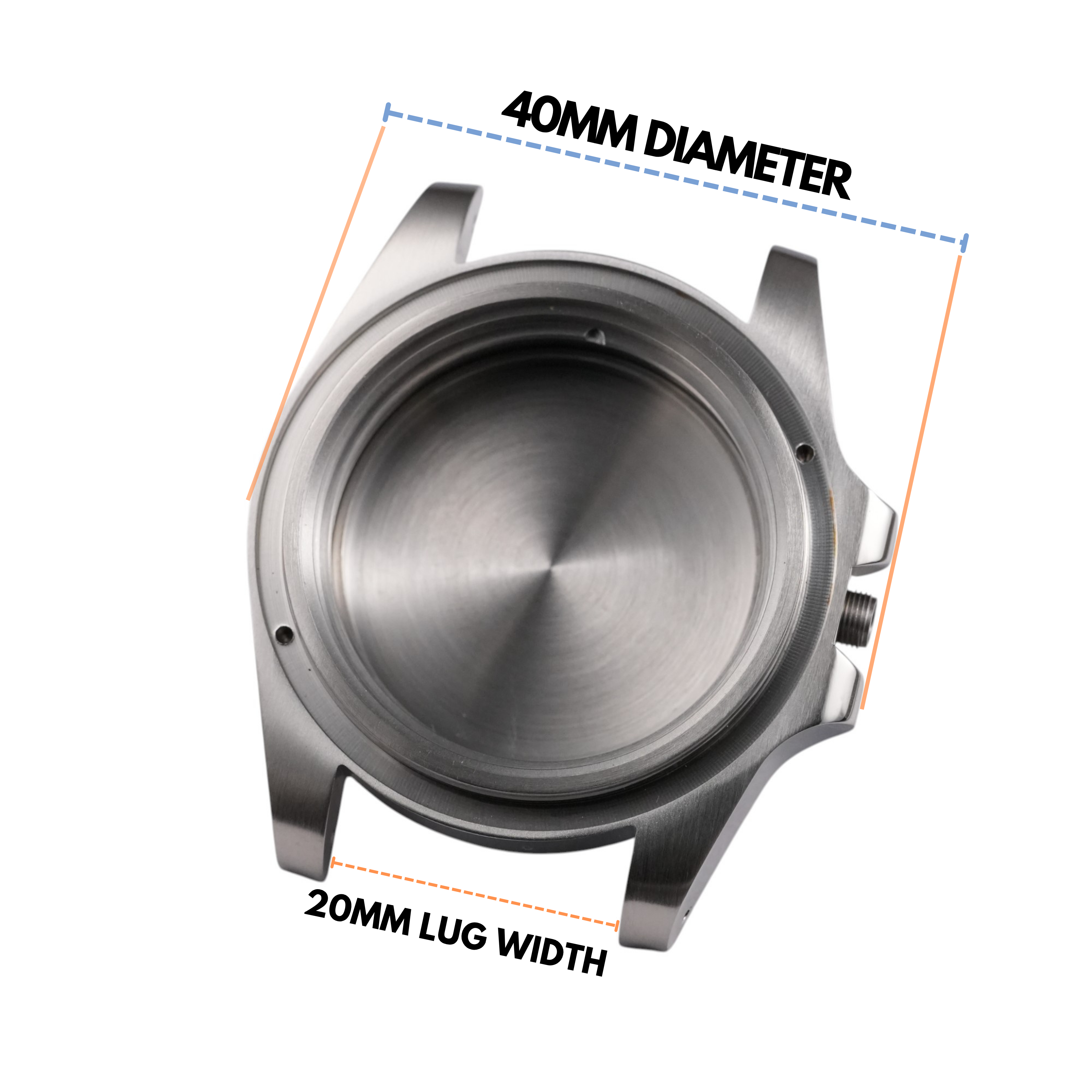 SKX007 Slim Sub V2: Brushed Silver Case