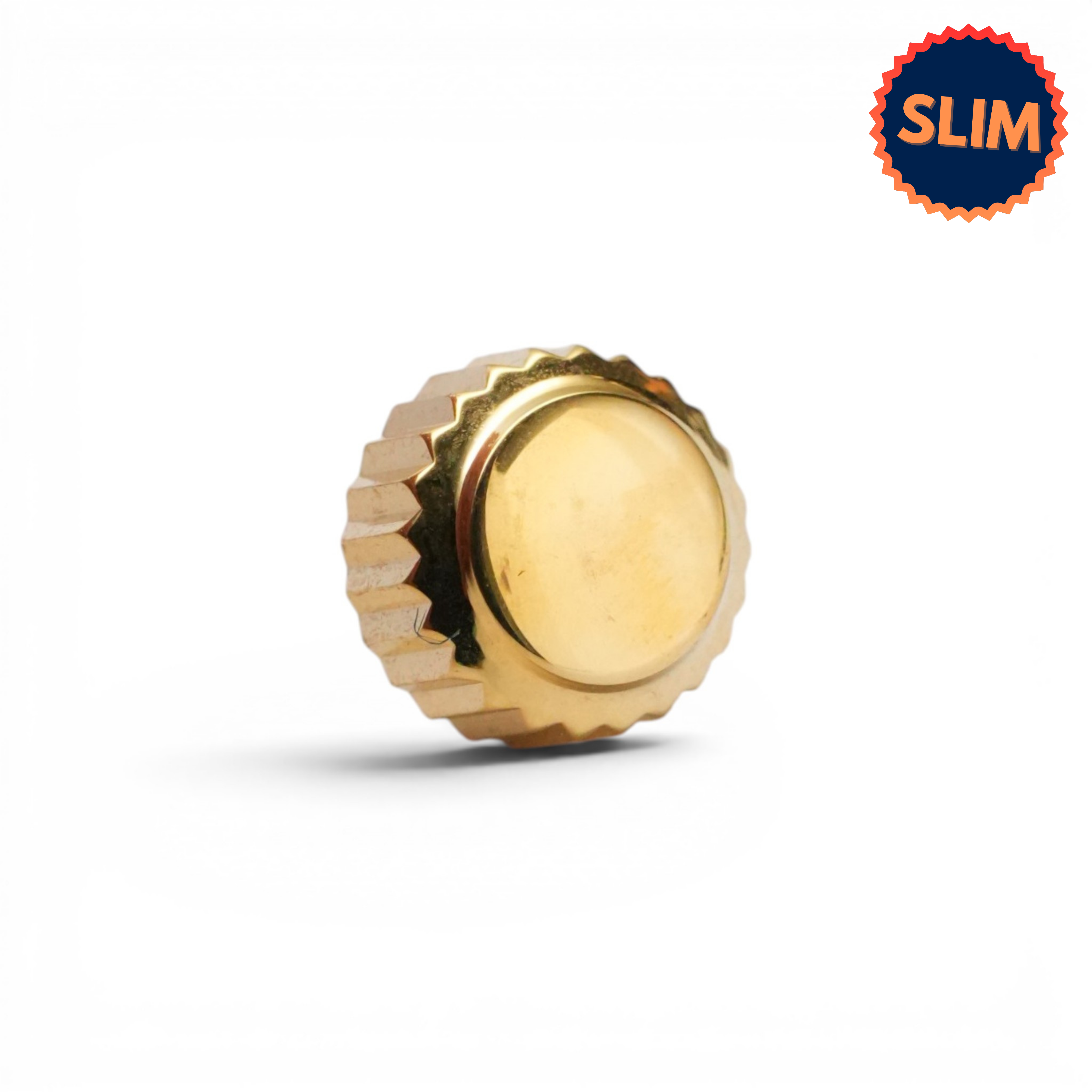 SKX007 Silm Crown: Polished Gold