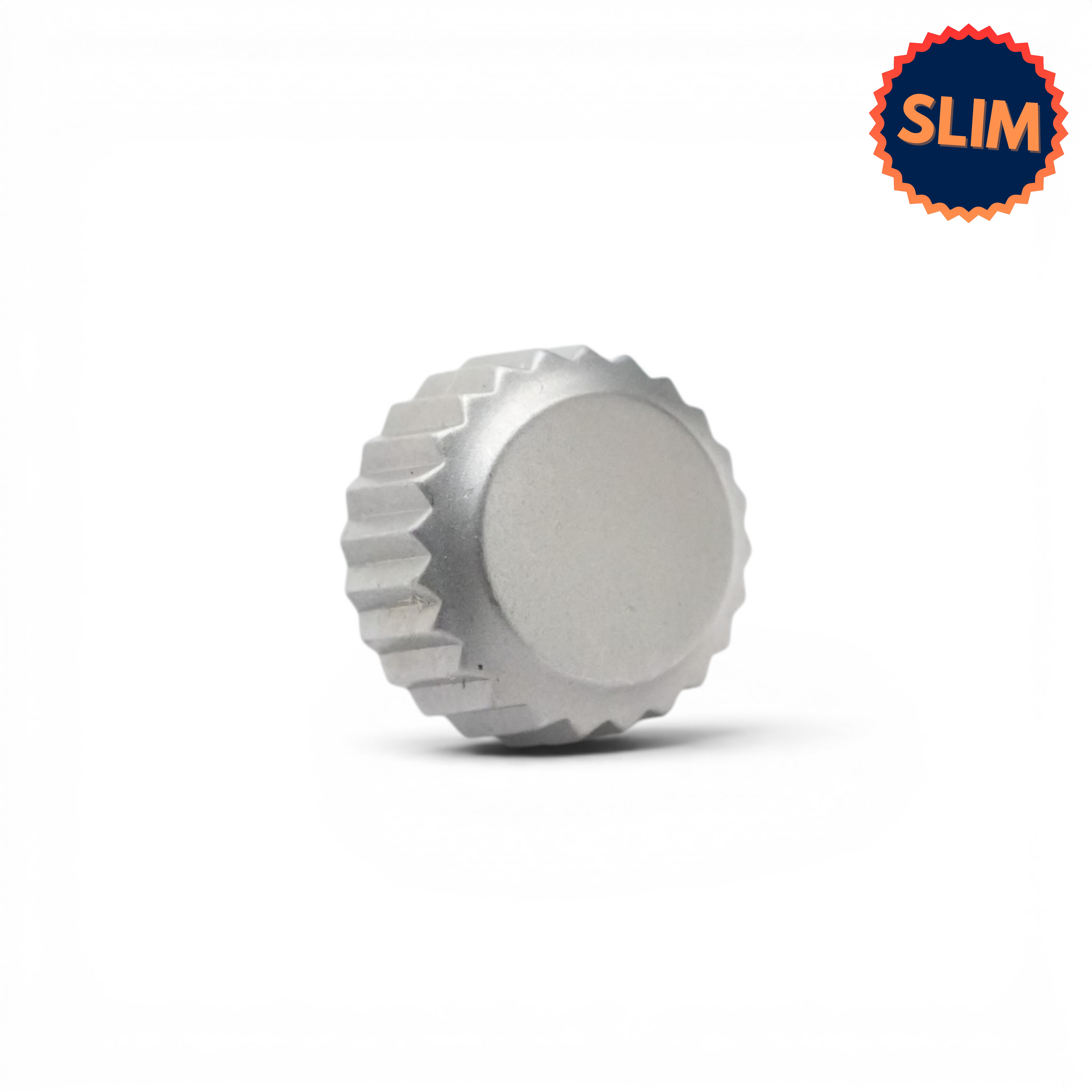 SKX007 Silm Crown: Matte Silver