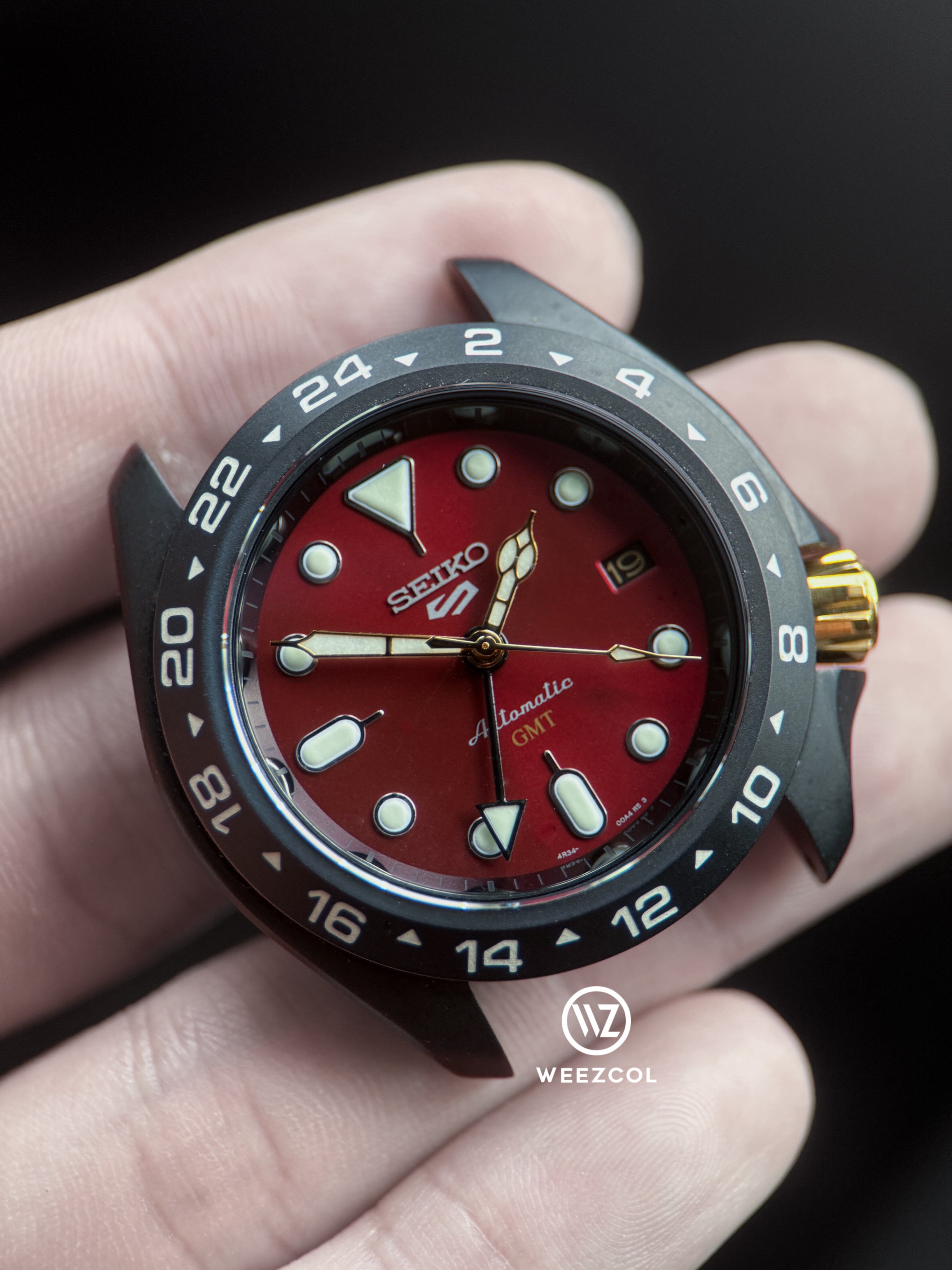 SKX007 SSK031 GMT: Matte Black – WEEZMODS - Main Image