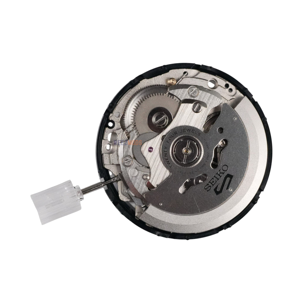 Seiko 4R36A: OEM White Day-Date Automatic Movement (3:80" Position)
