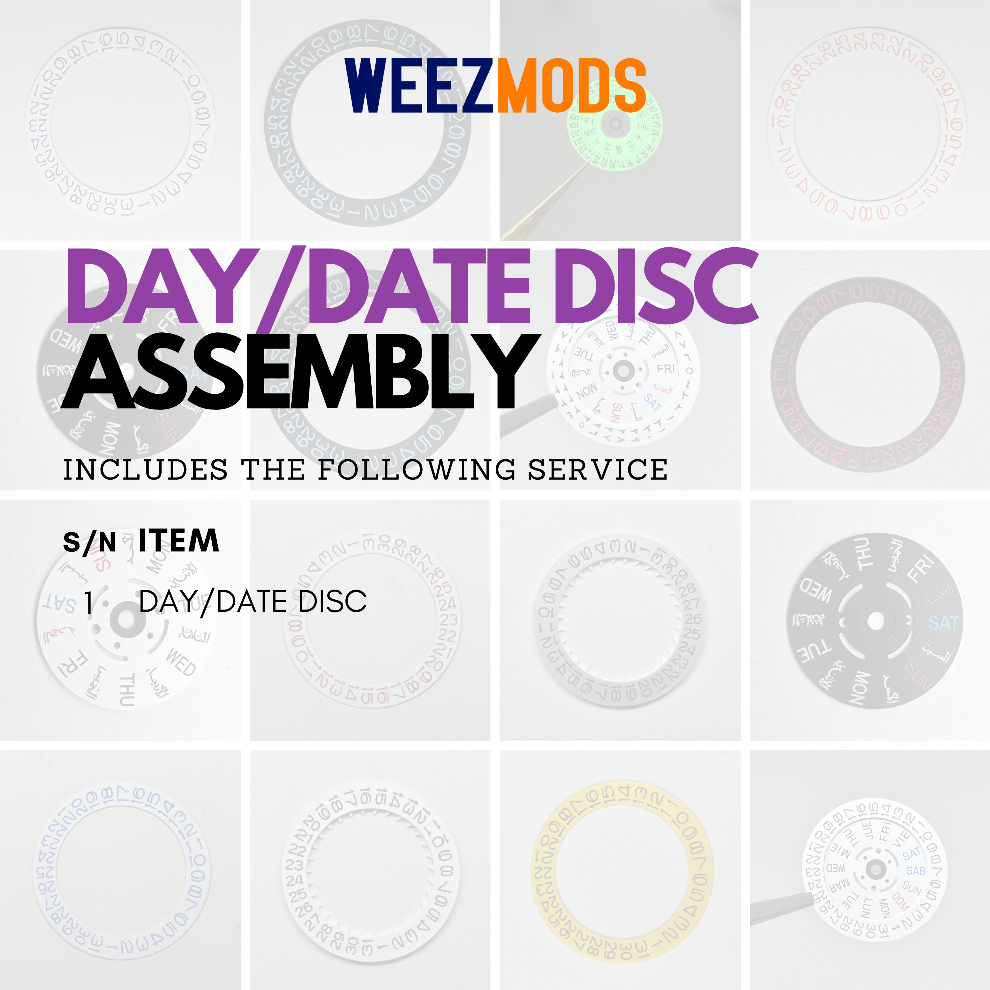 Assembly: Day/Date Disc