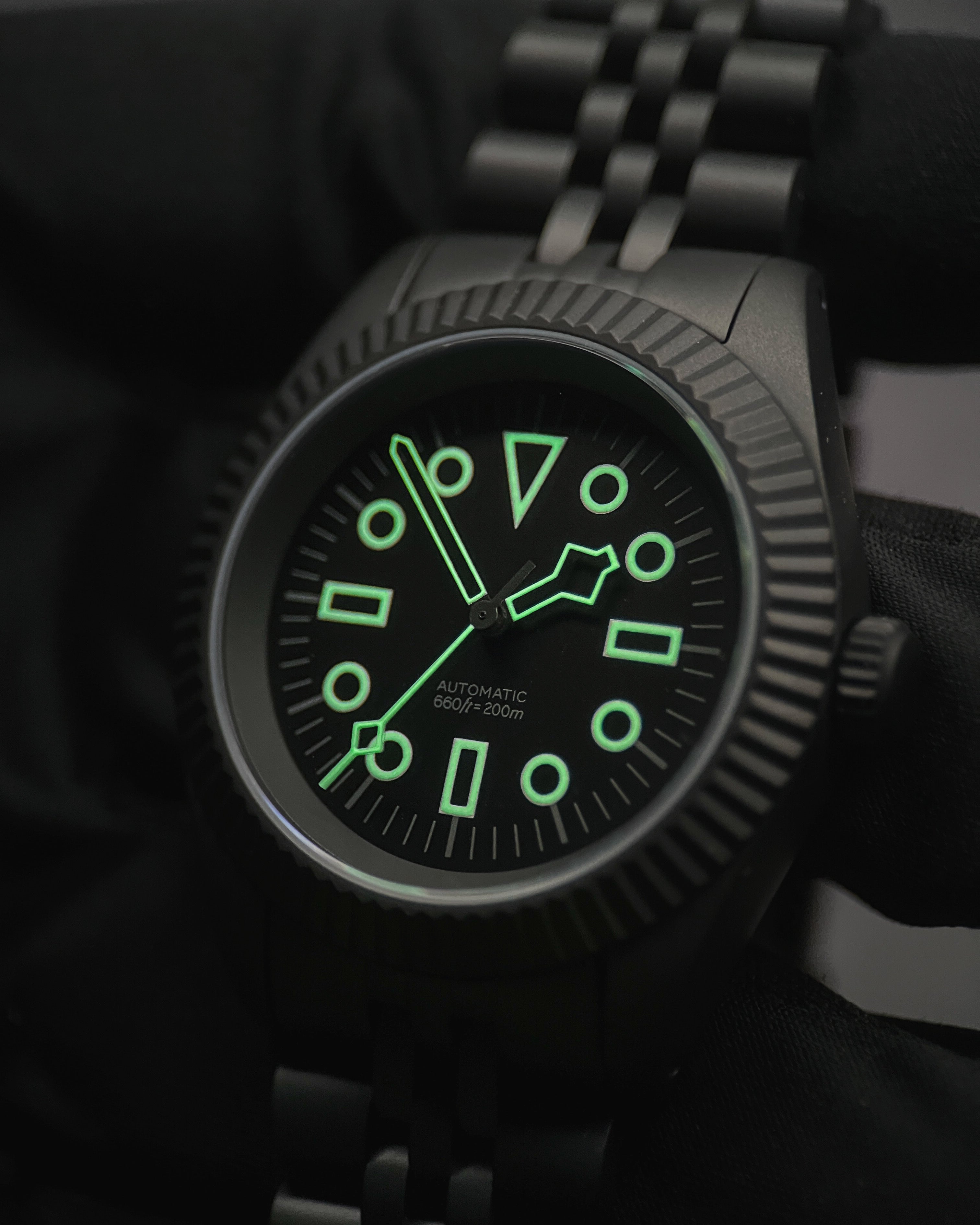 Stealth Luminous: Matte Black