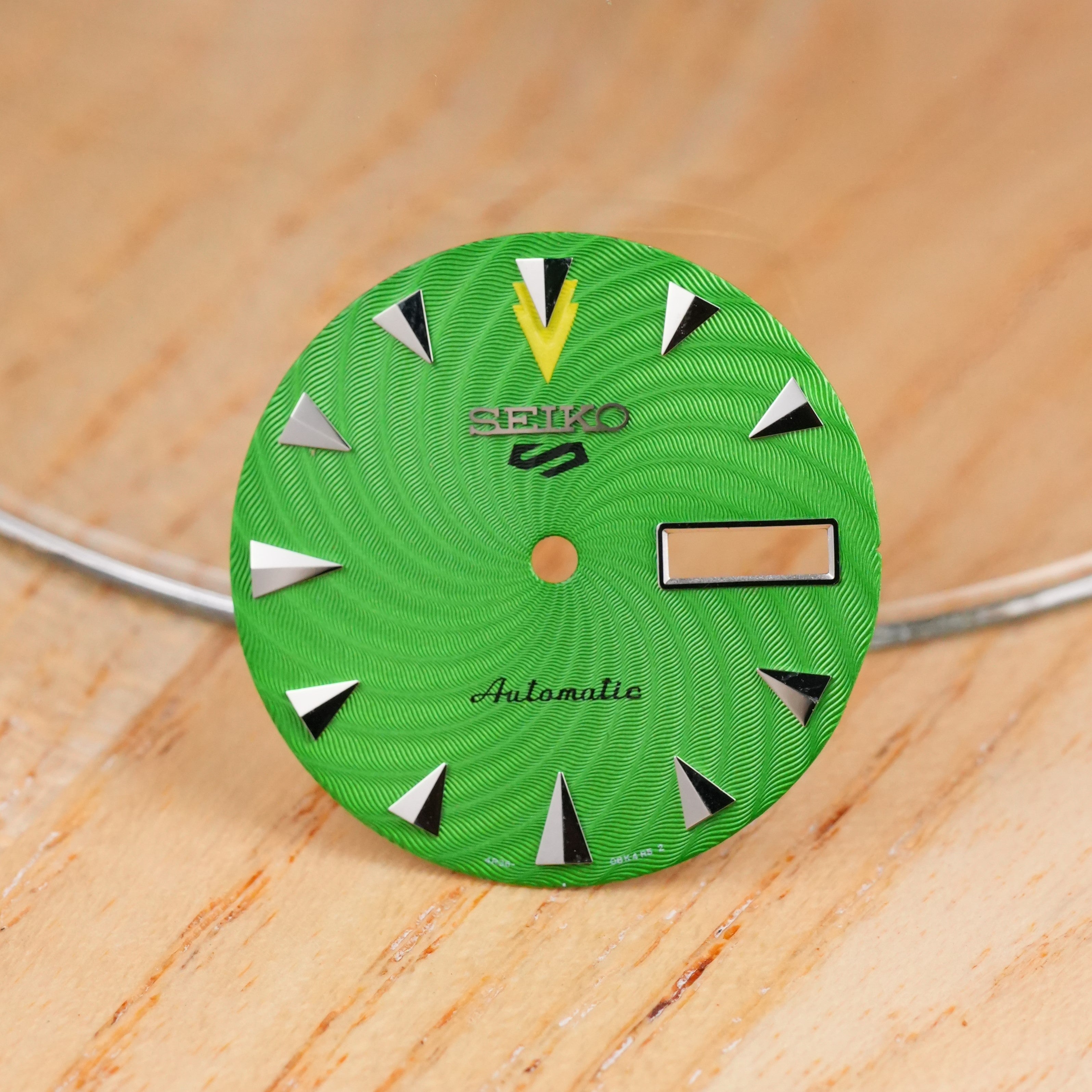 Seiko SRPF23 "5KX" Blanka Street Fighter OEM Dial