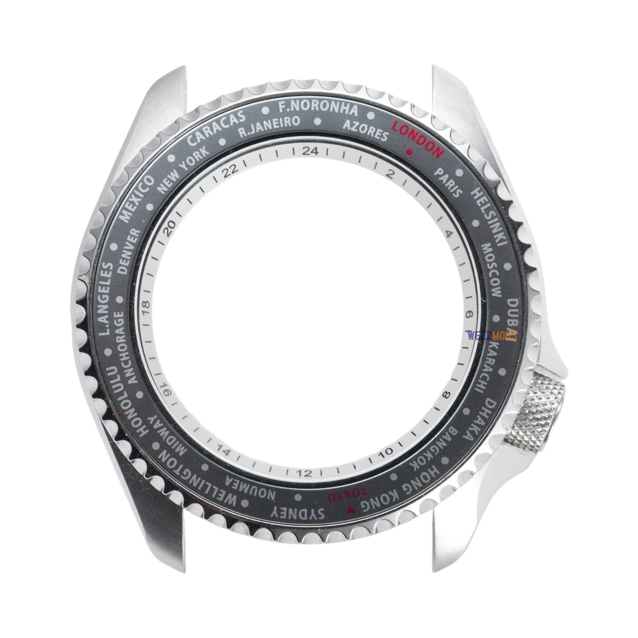 SKX007/SRPD Worldtimer: Gray Bezel Insert
