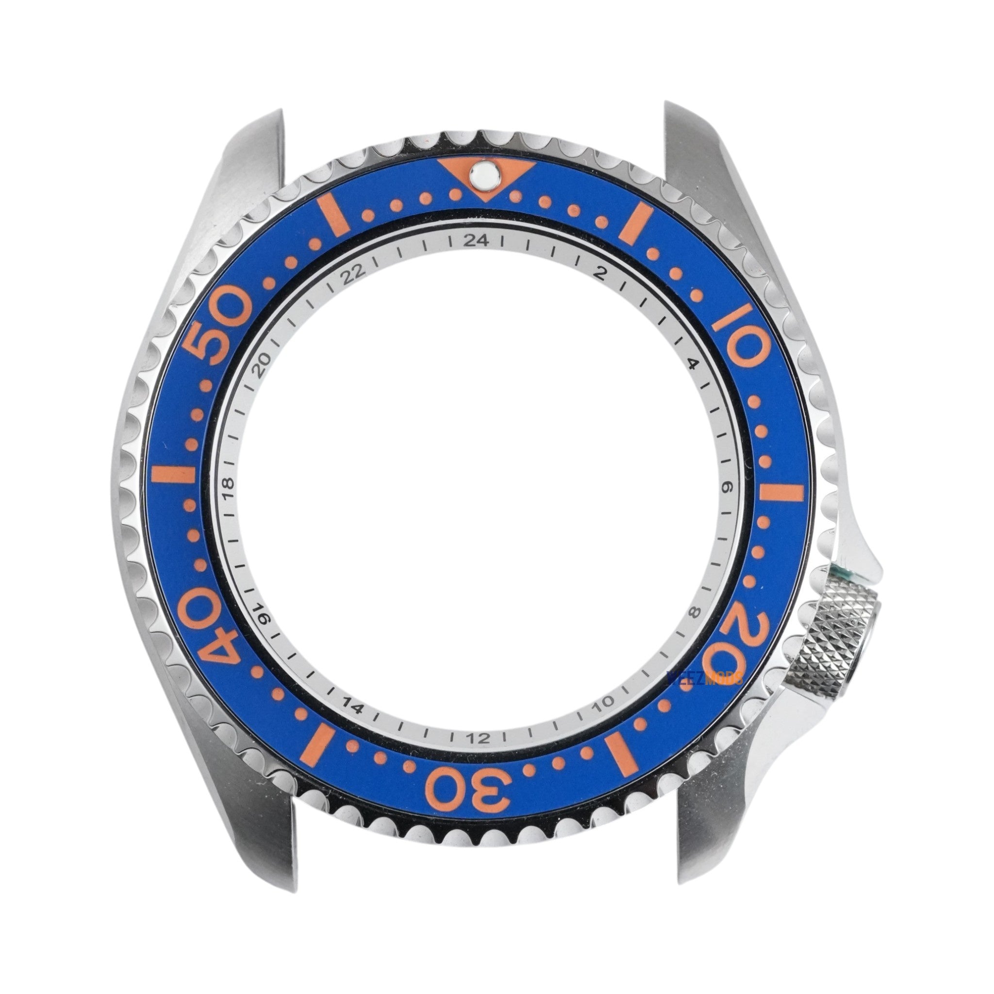 SKX007/SRPD Flat: Blue in Orange Markers