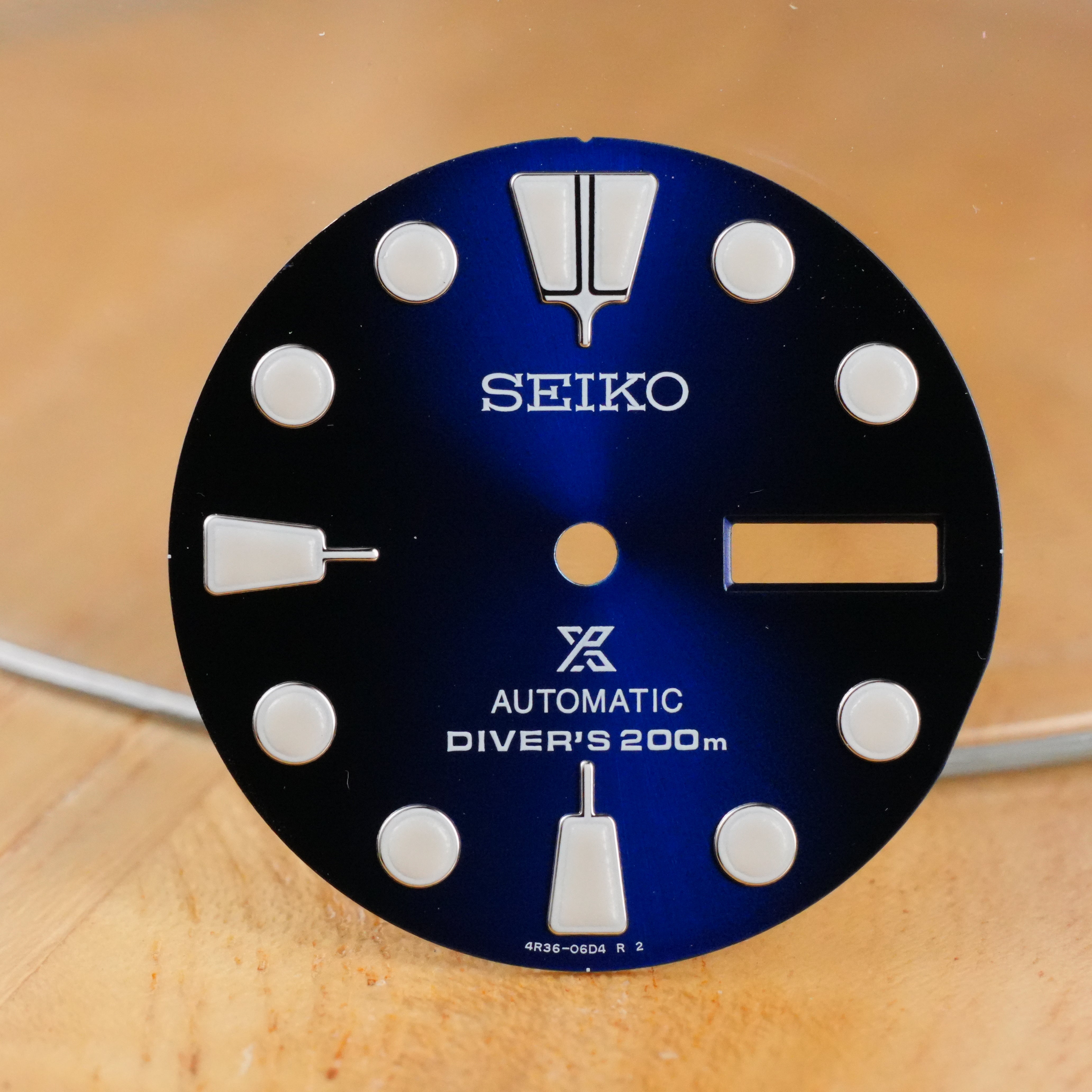 Seiko SRPC25 "Turtle" Batman OEM Dial