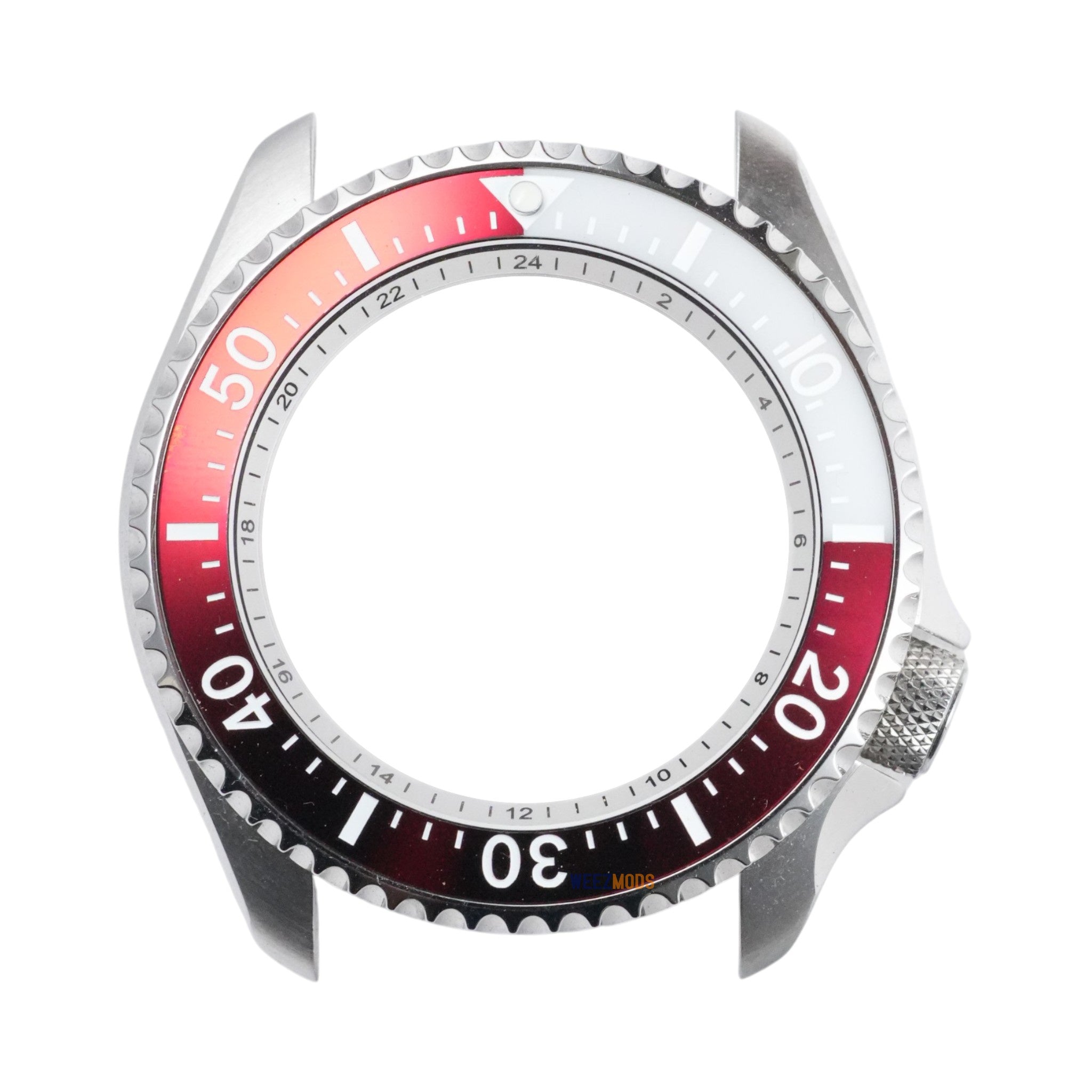 SKX007/SRPD Deepsea: Red with Quarter White