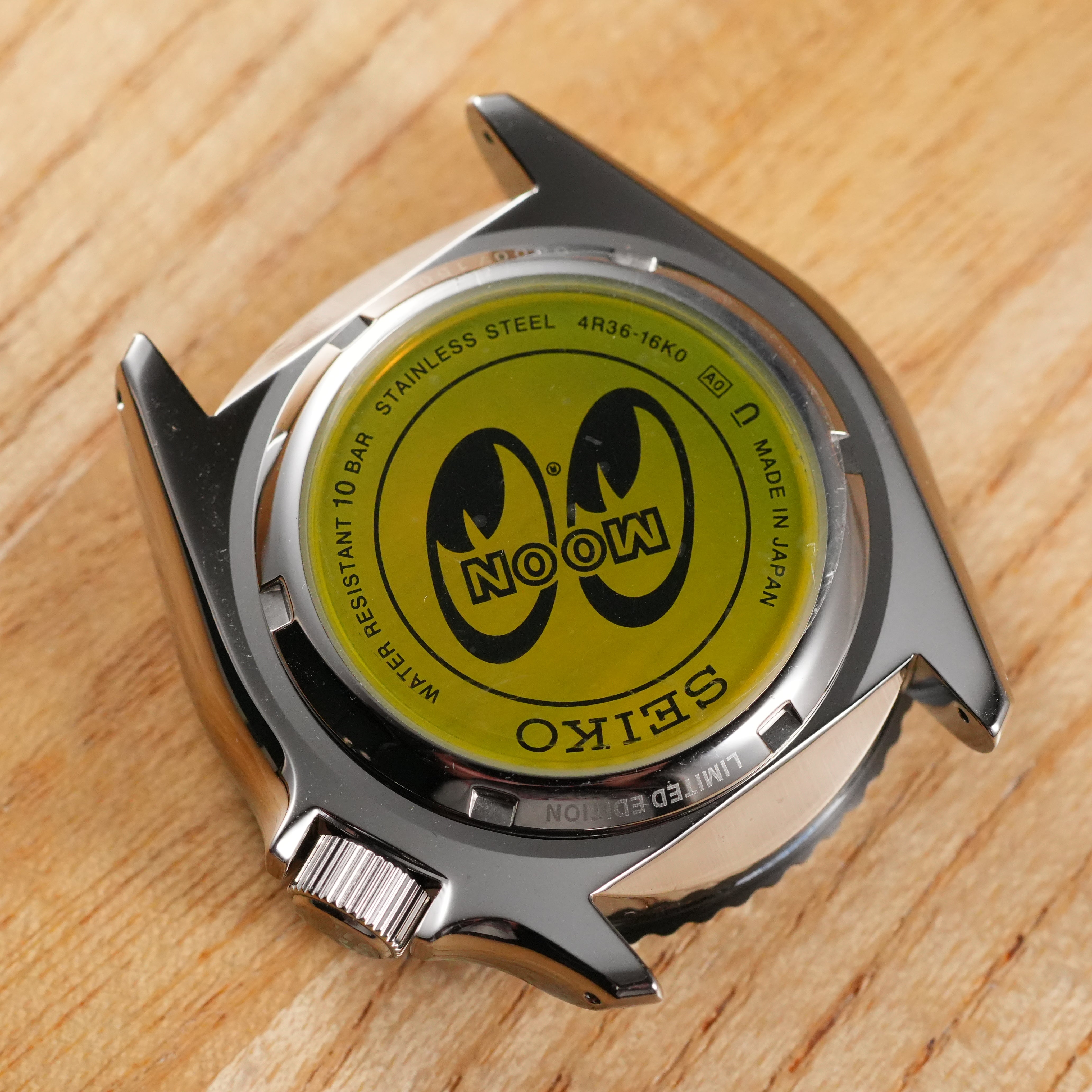 Seiko SRPL93: '5KX' Mooneyes OEM Case