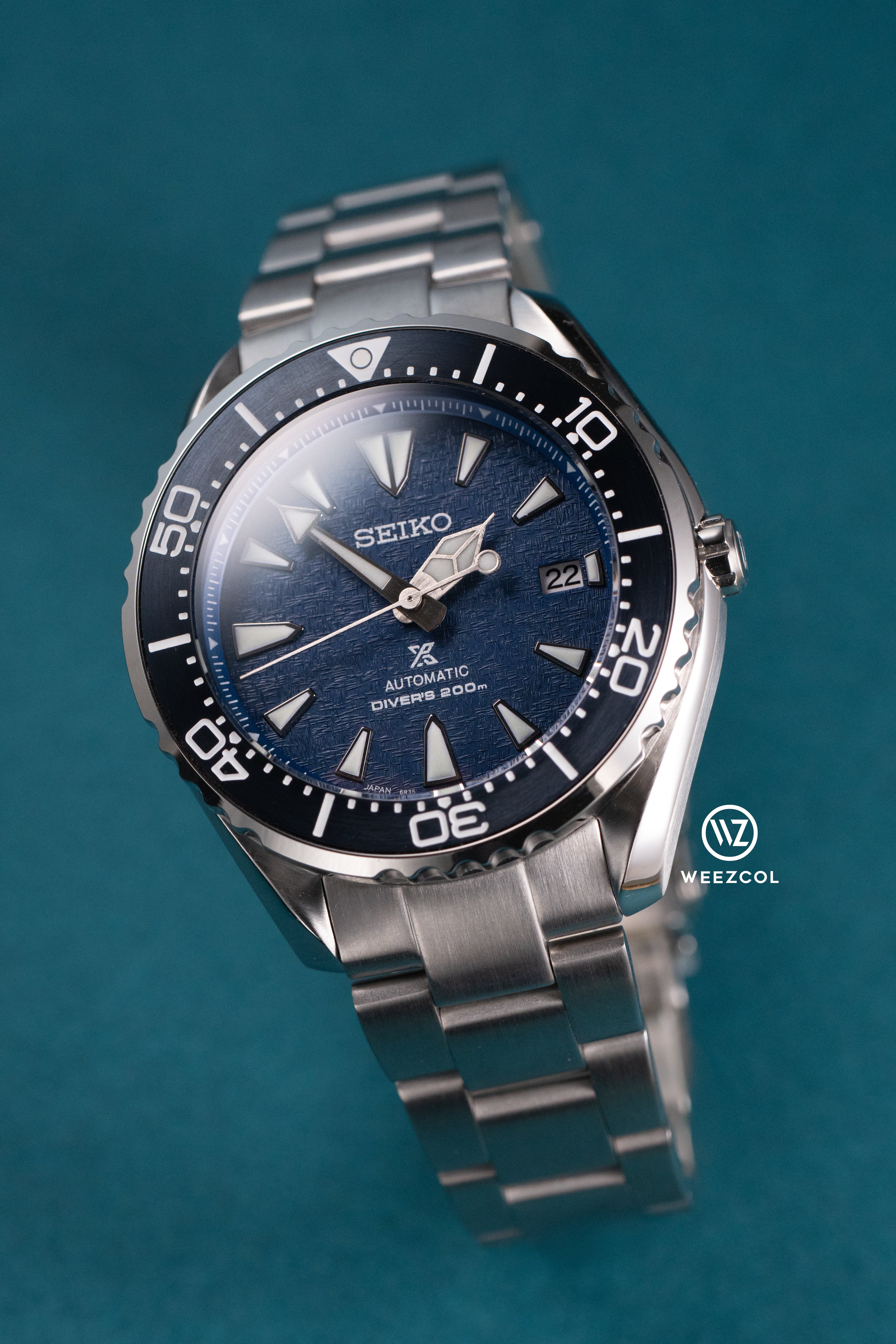 SKX007 Seamaster: Brushed Silver Oyster Bracelet