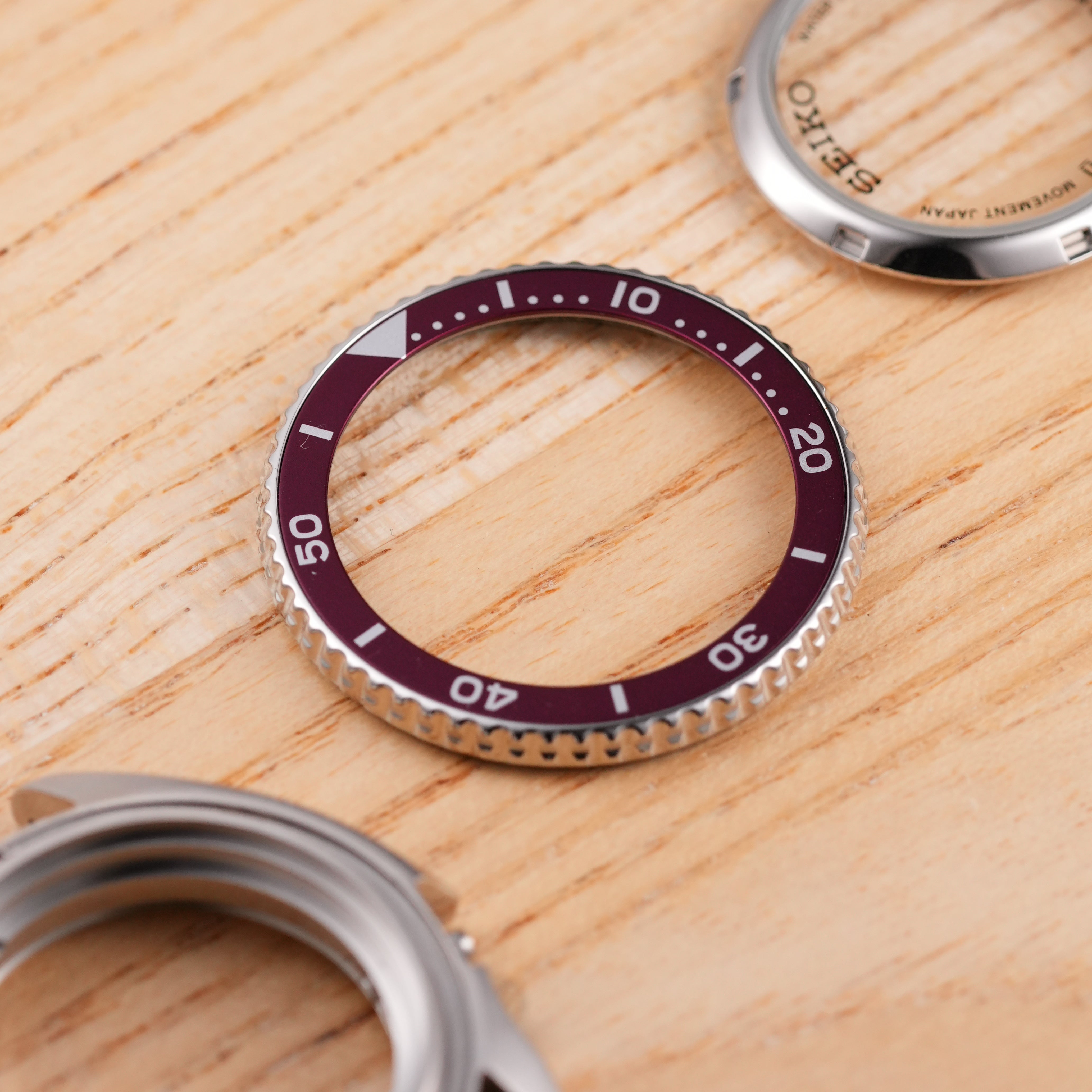 Seiko SRPD69: OEM Bezel & Bezel Insert