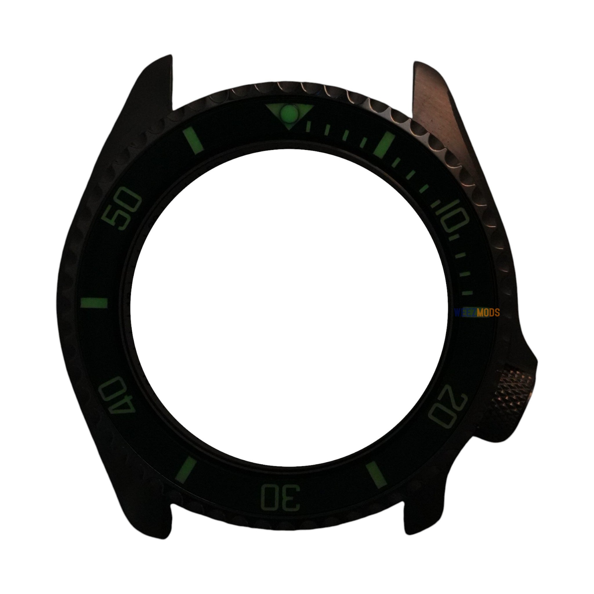 SKX007/SRPD Sub: Gray in White Markers (C3 Lume)