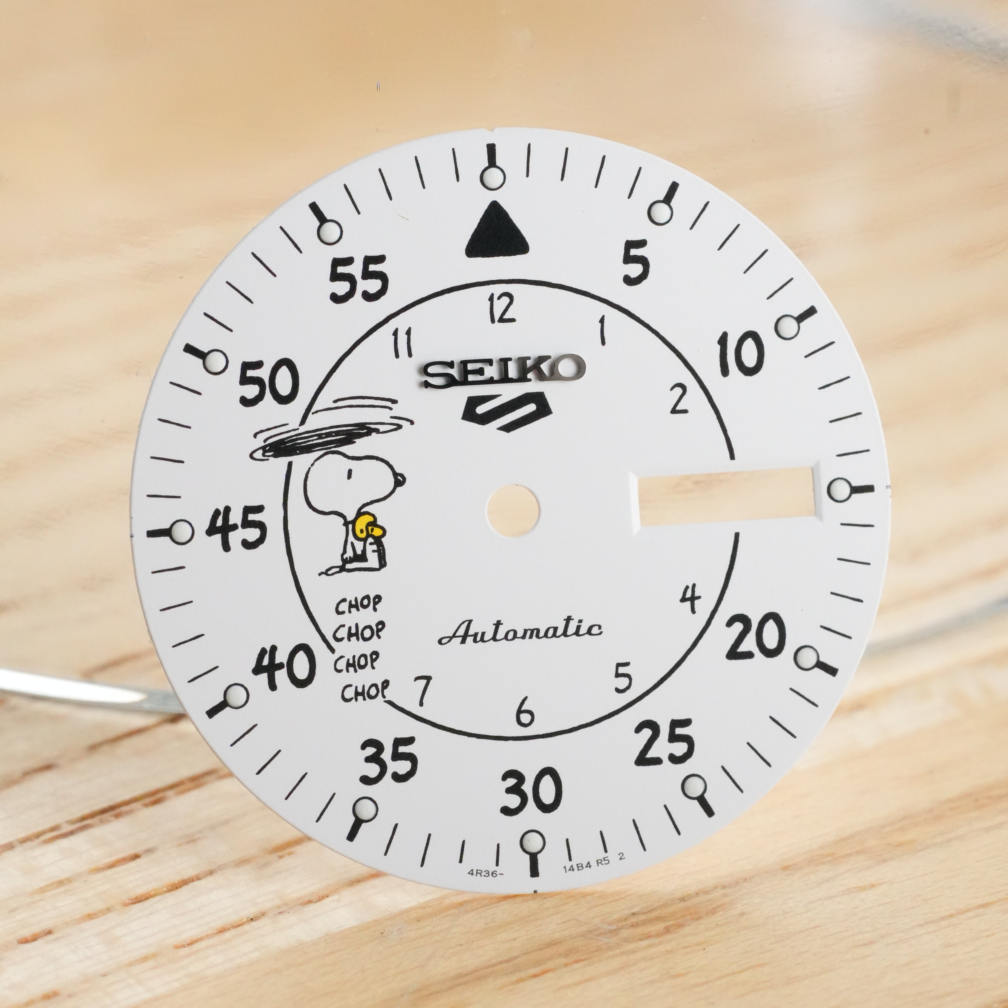 Seiko SRPK27 "5KX" Snoopy OEM Dial