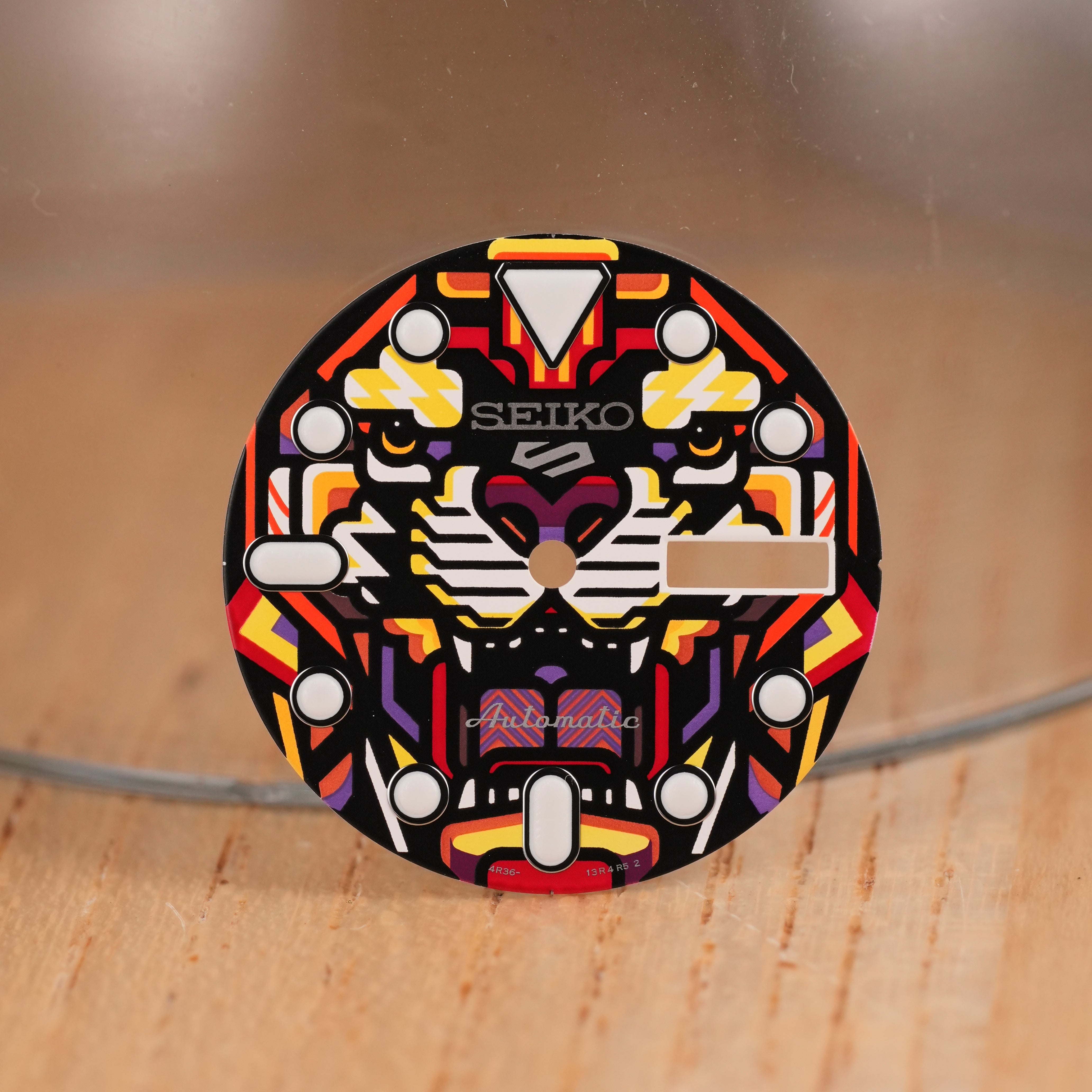 Seiko SRPJ92 “The Tiger Rukkit" OEM Dial