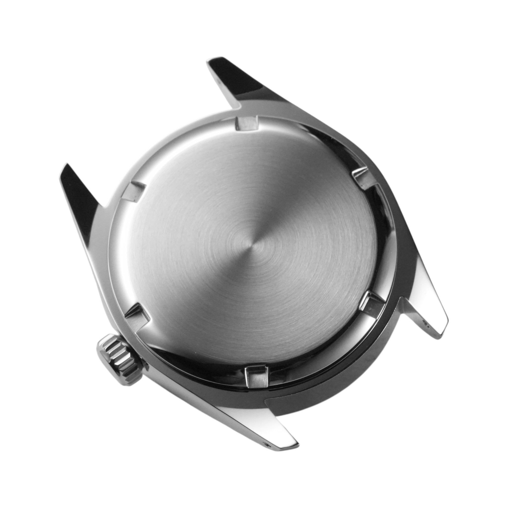 36MM Fluted: Brushed Silver Case with Dome & Presidential Bracelet