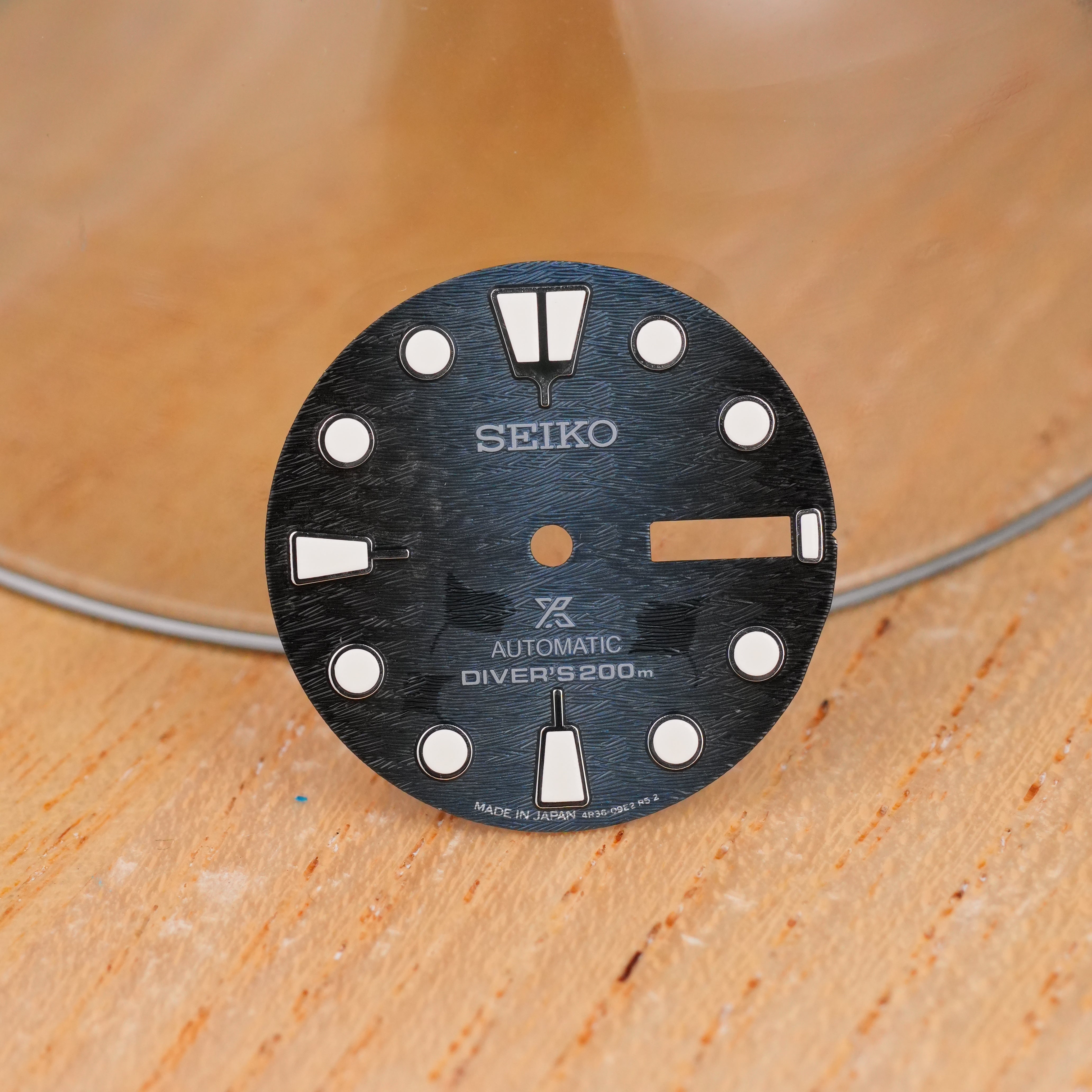 Seiko SRPF77 "Dark Manta" OEM Dial