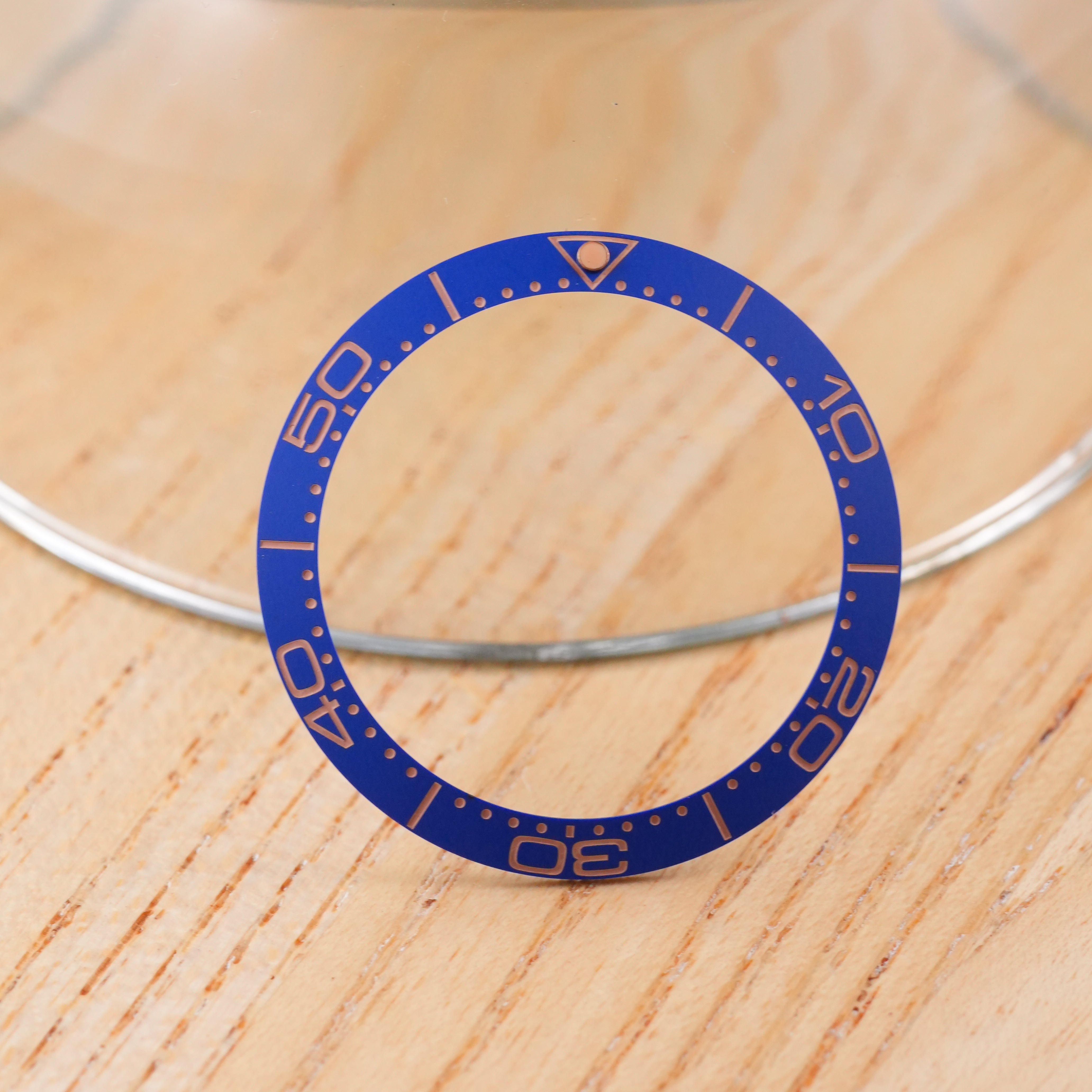 SKX007/SRPD OSPO: Matte Blue in Rose Gold Markers