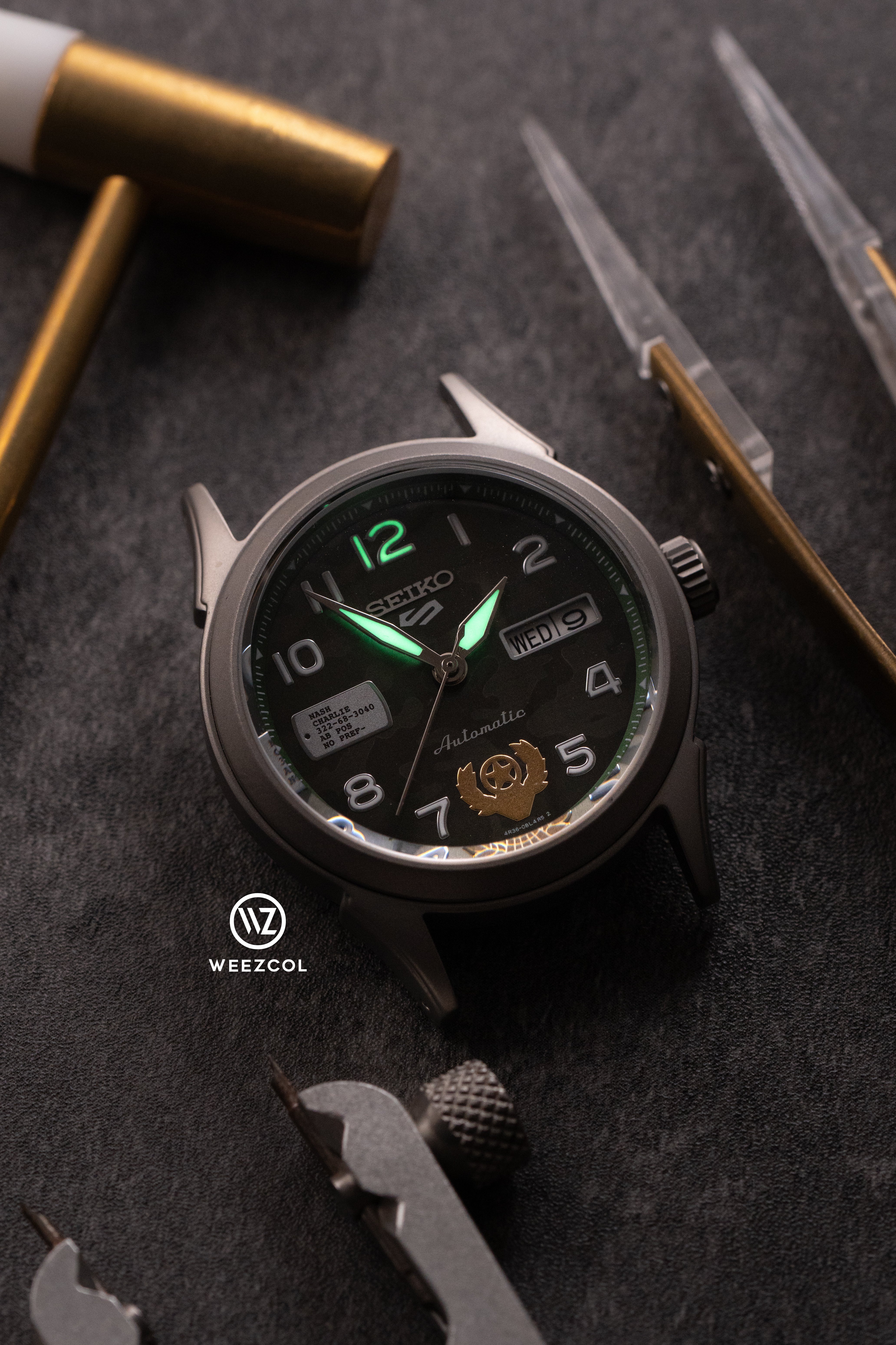 Seiko SRPF21: Guile in Sandblasted