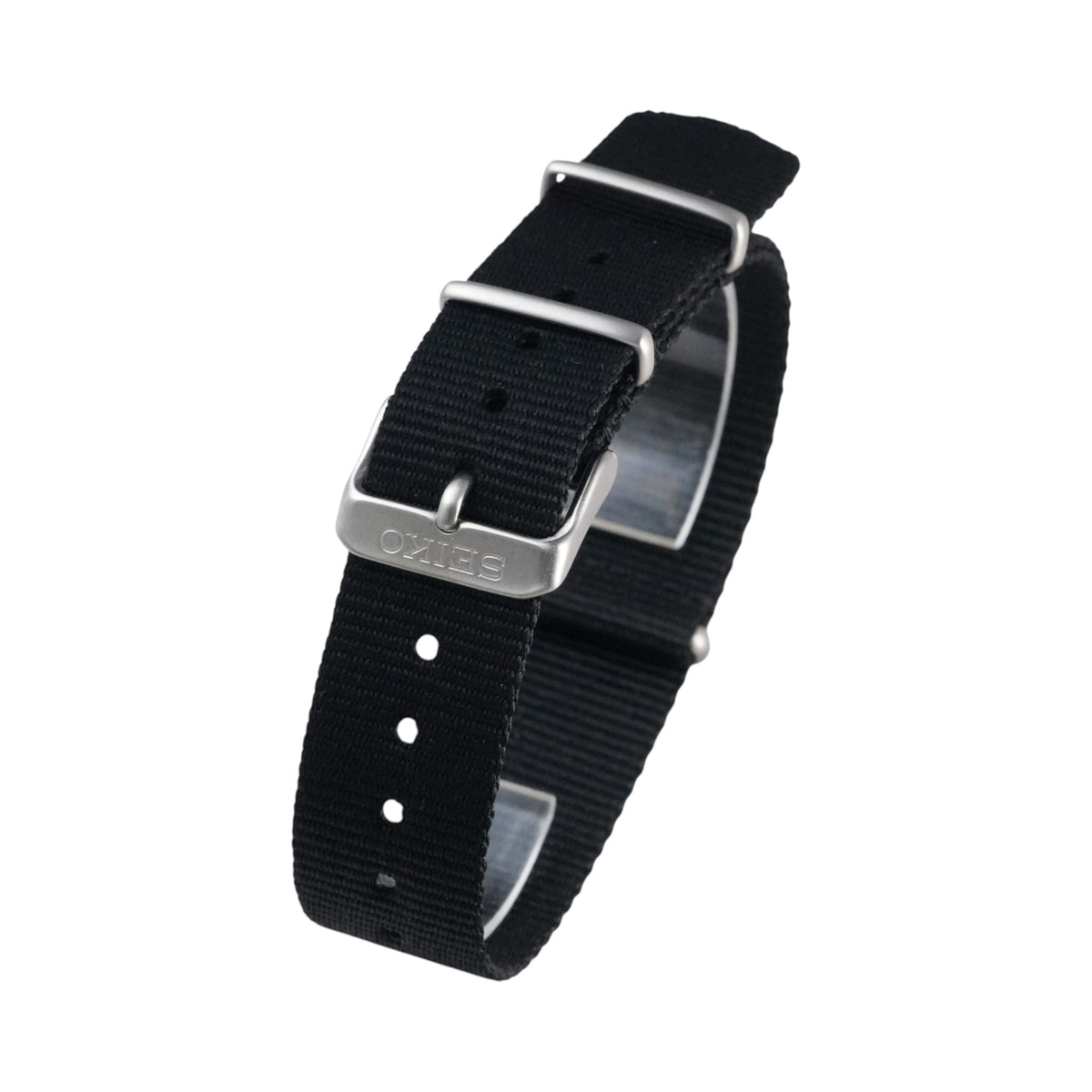 Seiko SRPE67: '5KX' Black Nato Strap