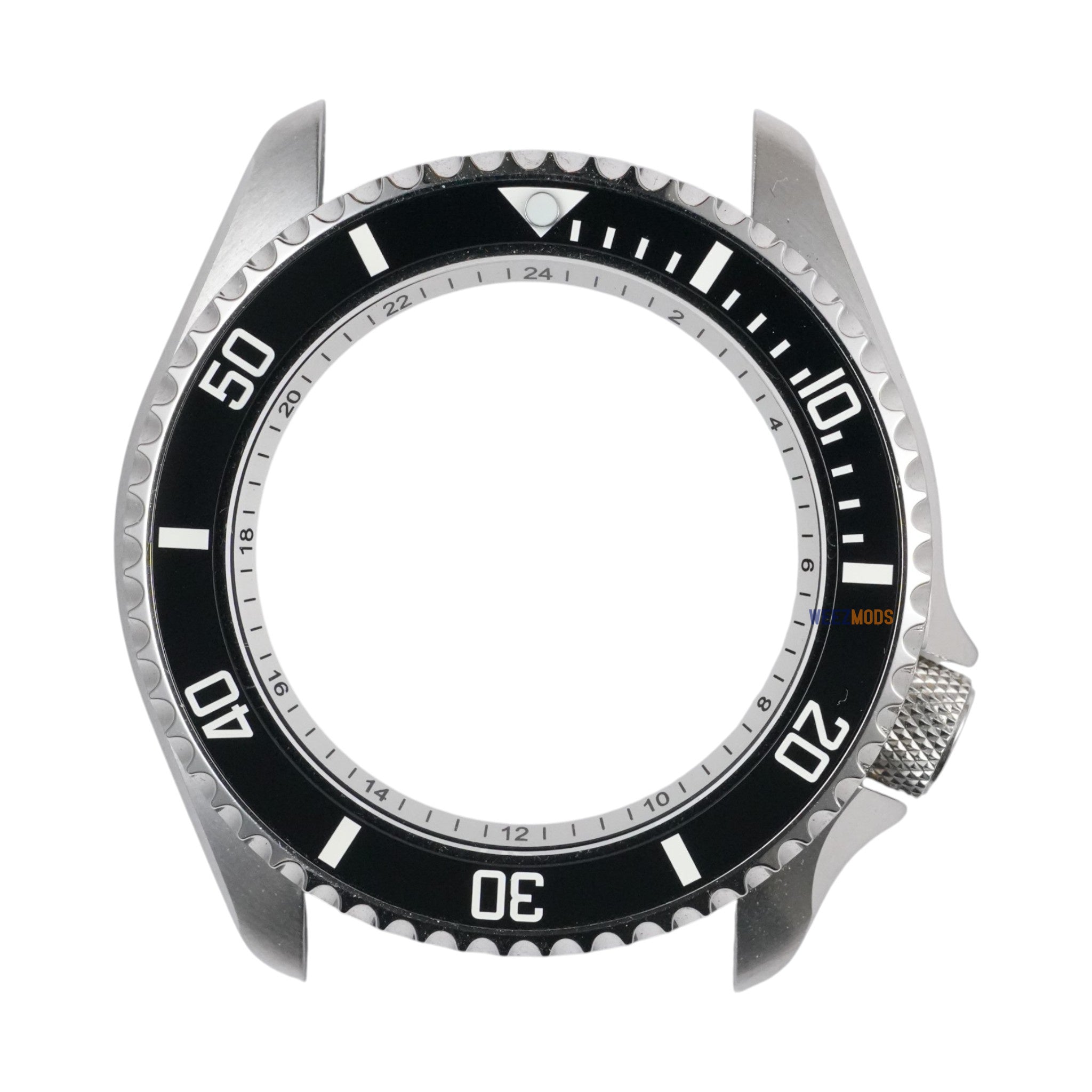 SKX007/SRPD Sub: Polished Black in White Markers (C3 Lume)