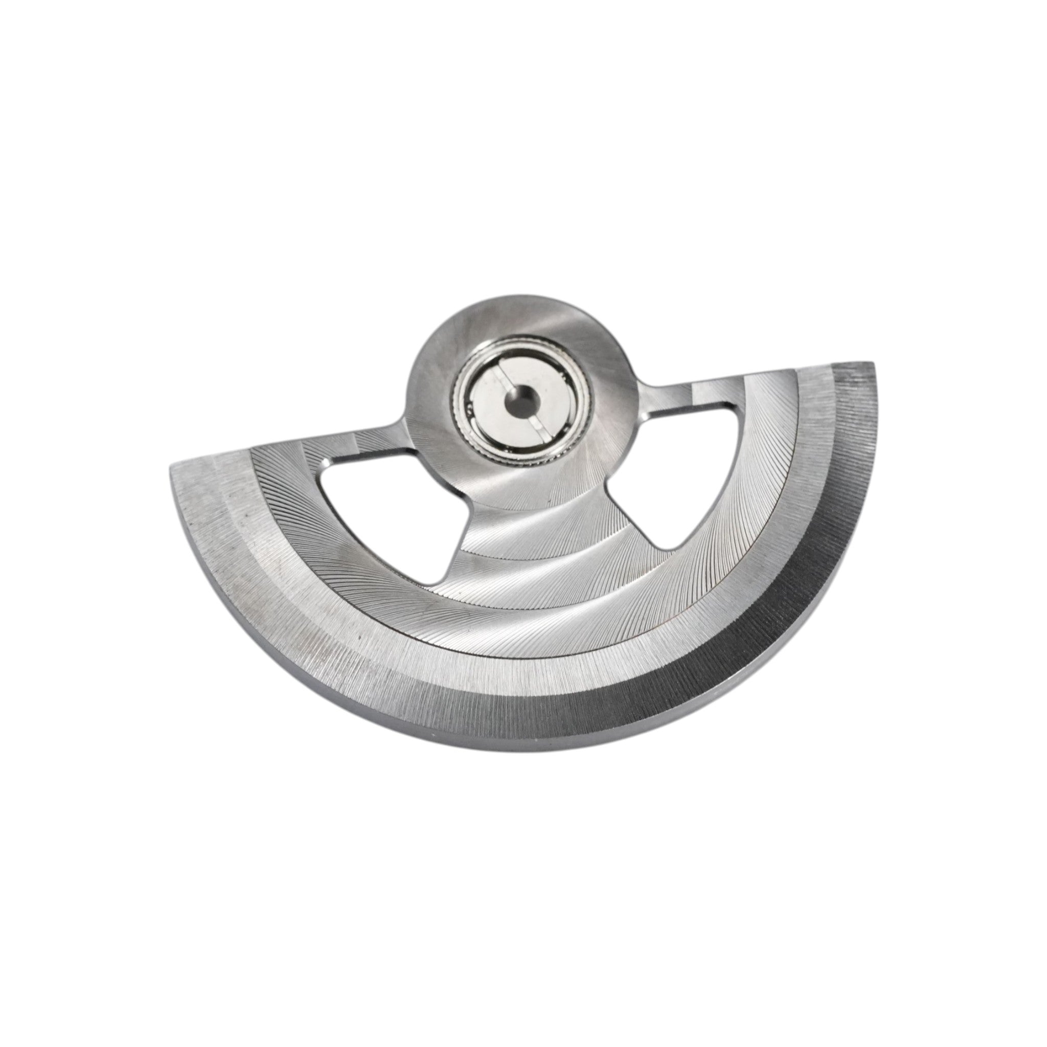 Rotor: Silver Guilloché-Style