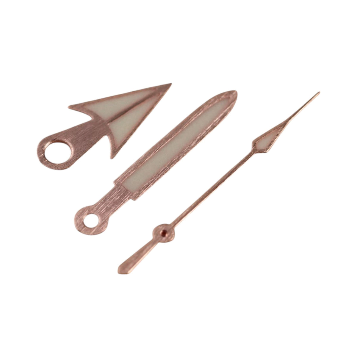Samurai: Brushed Rose Gold Hands