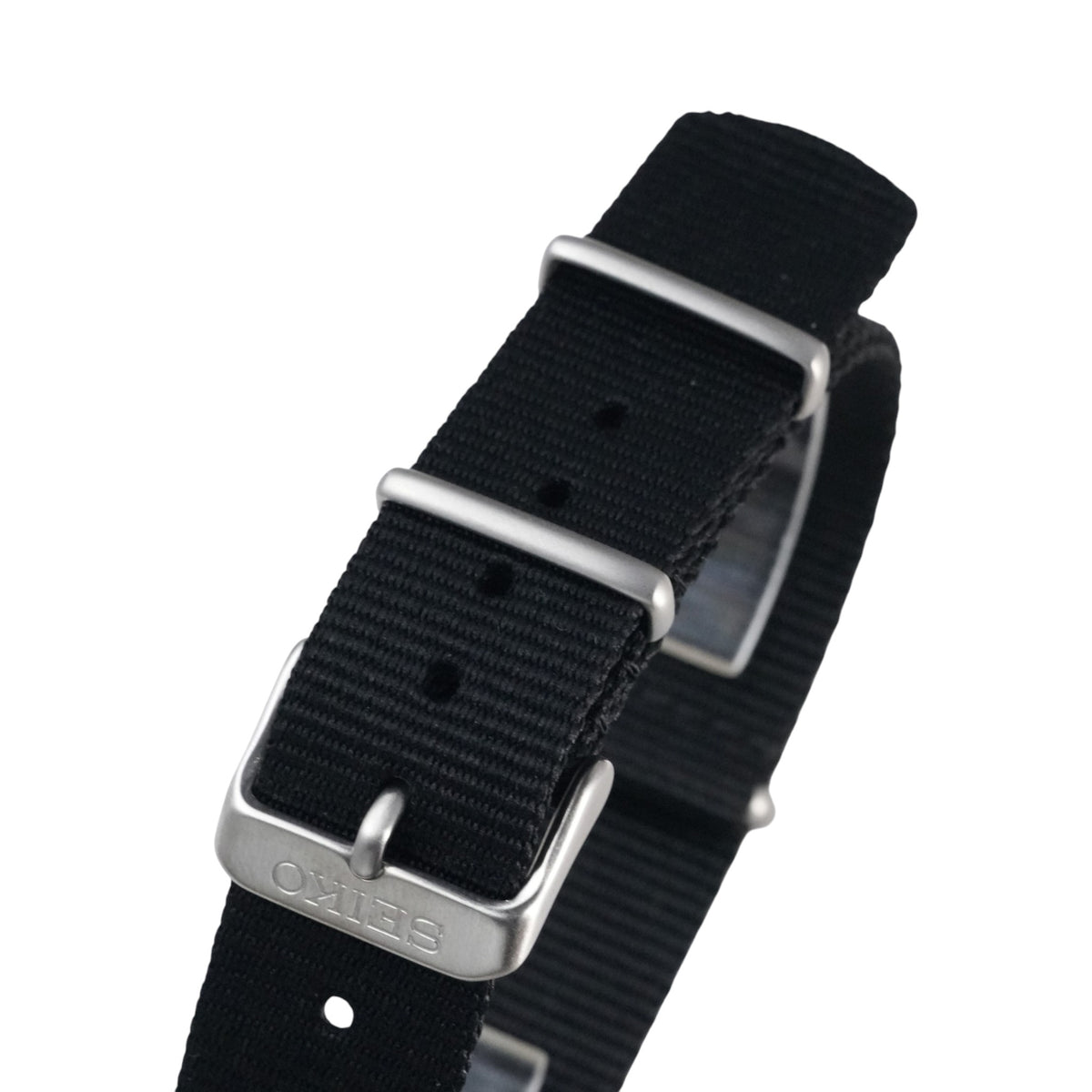 Seiko SRPE67: '5KX' Black Nato Strap
