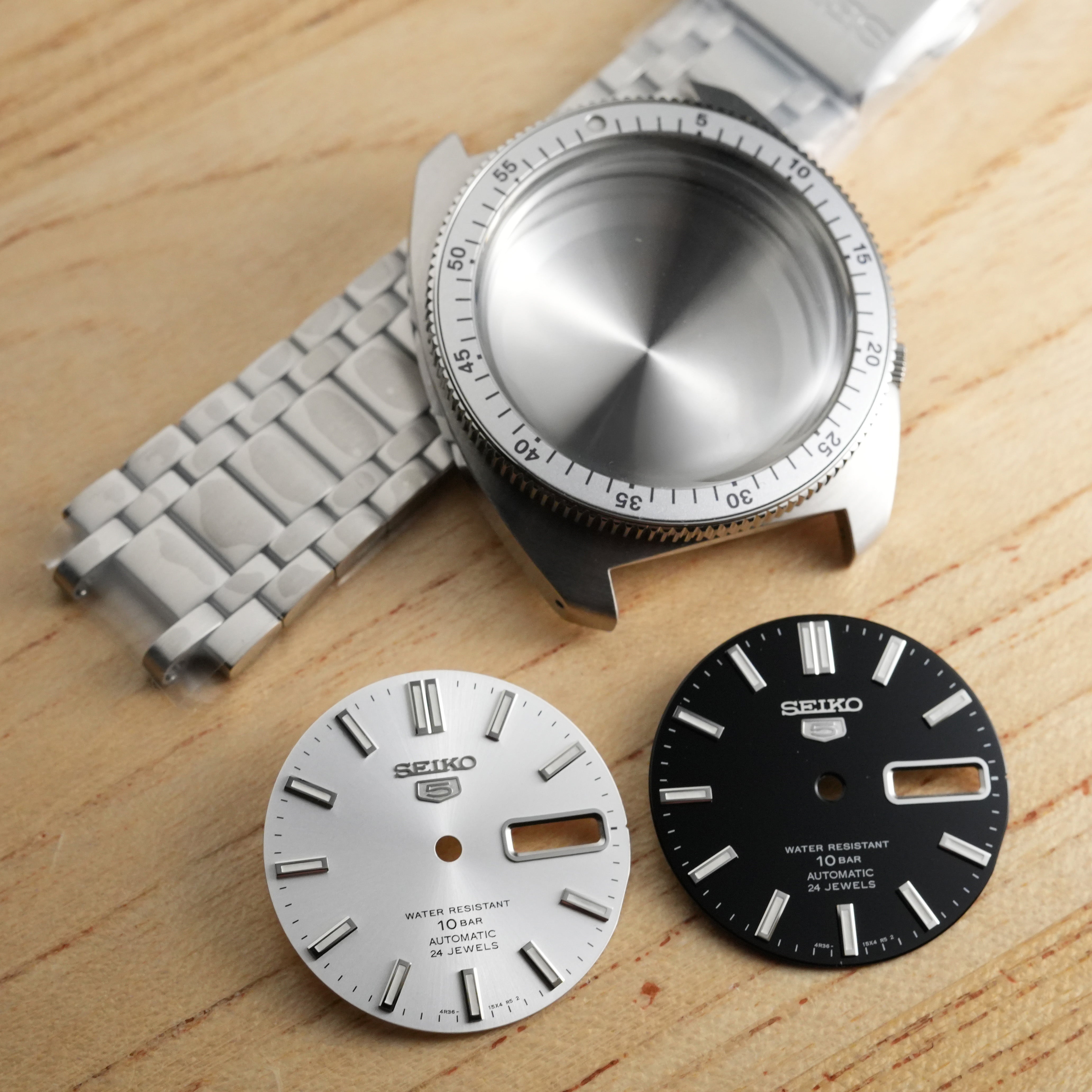 Seiko SRPL91/93: OEM Case & Bracelet