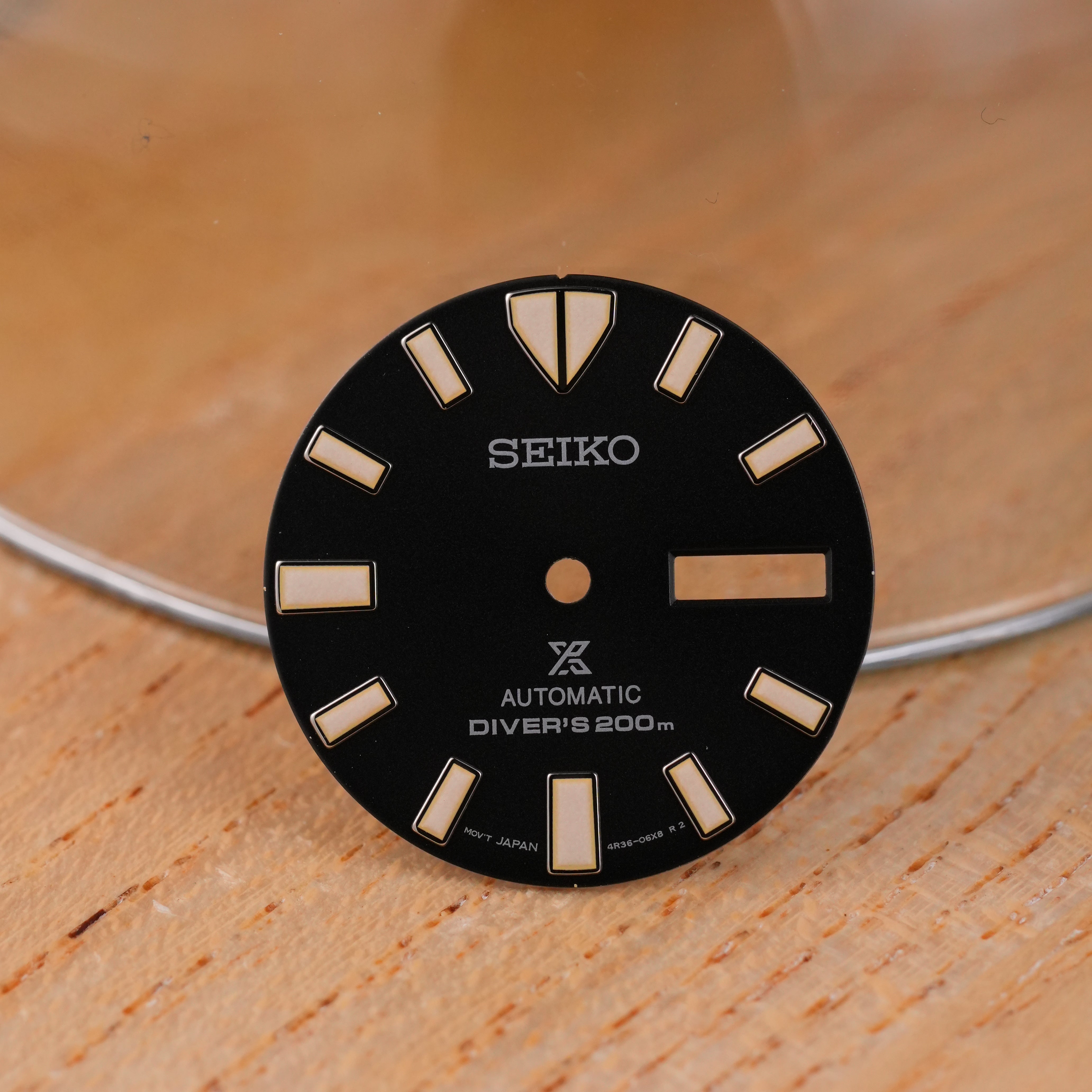 Seiko SRPH13 "Monster Black" OEM Dial