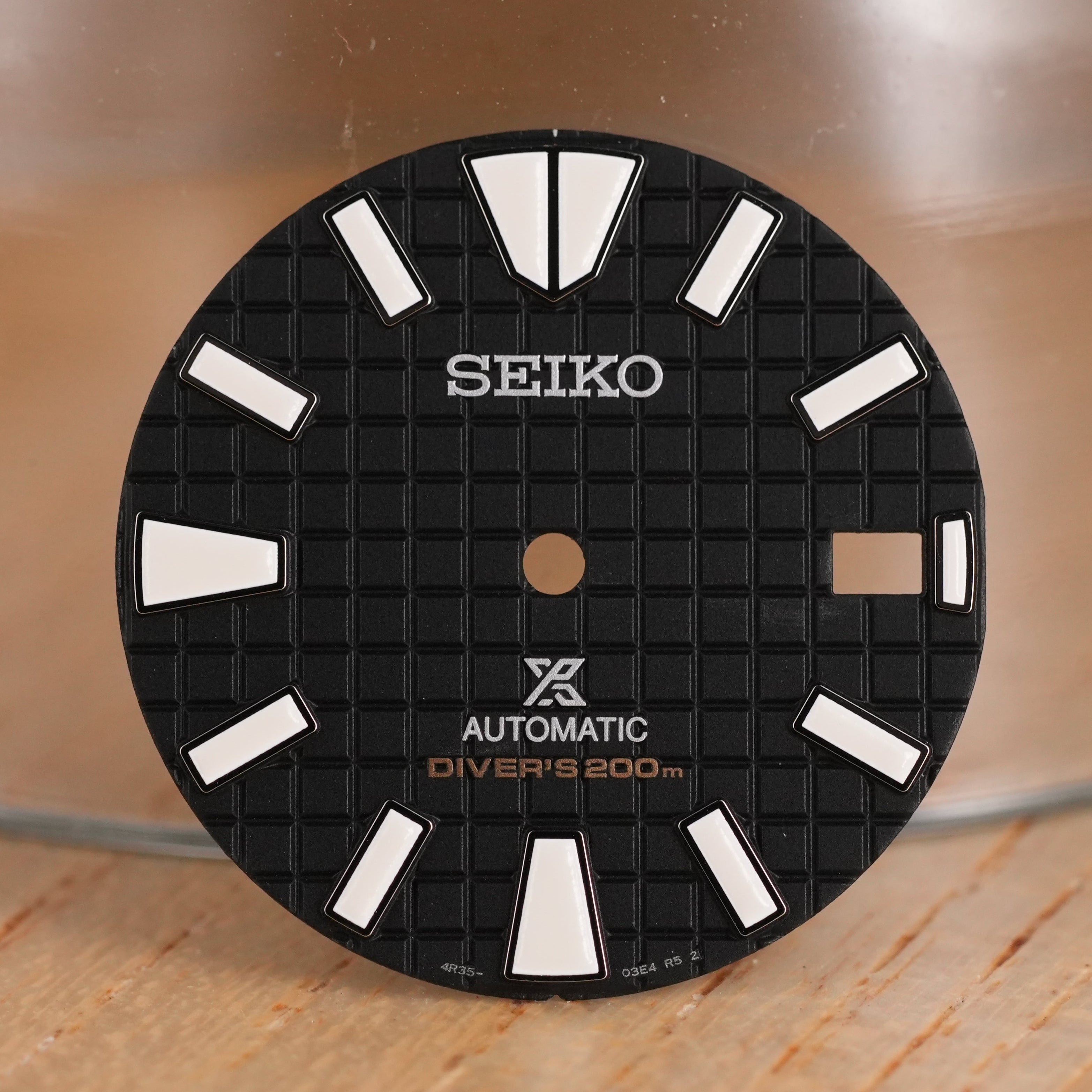 Seiko SRPE35K1 "King Samurai" OEM Dial