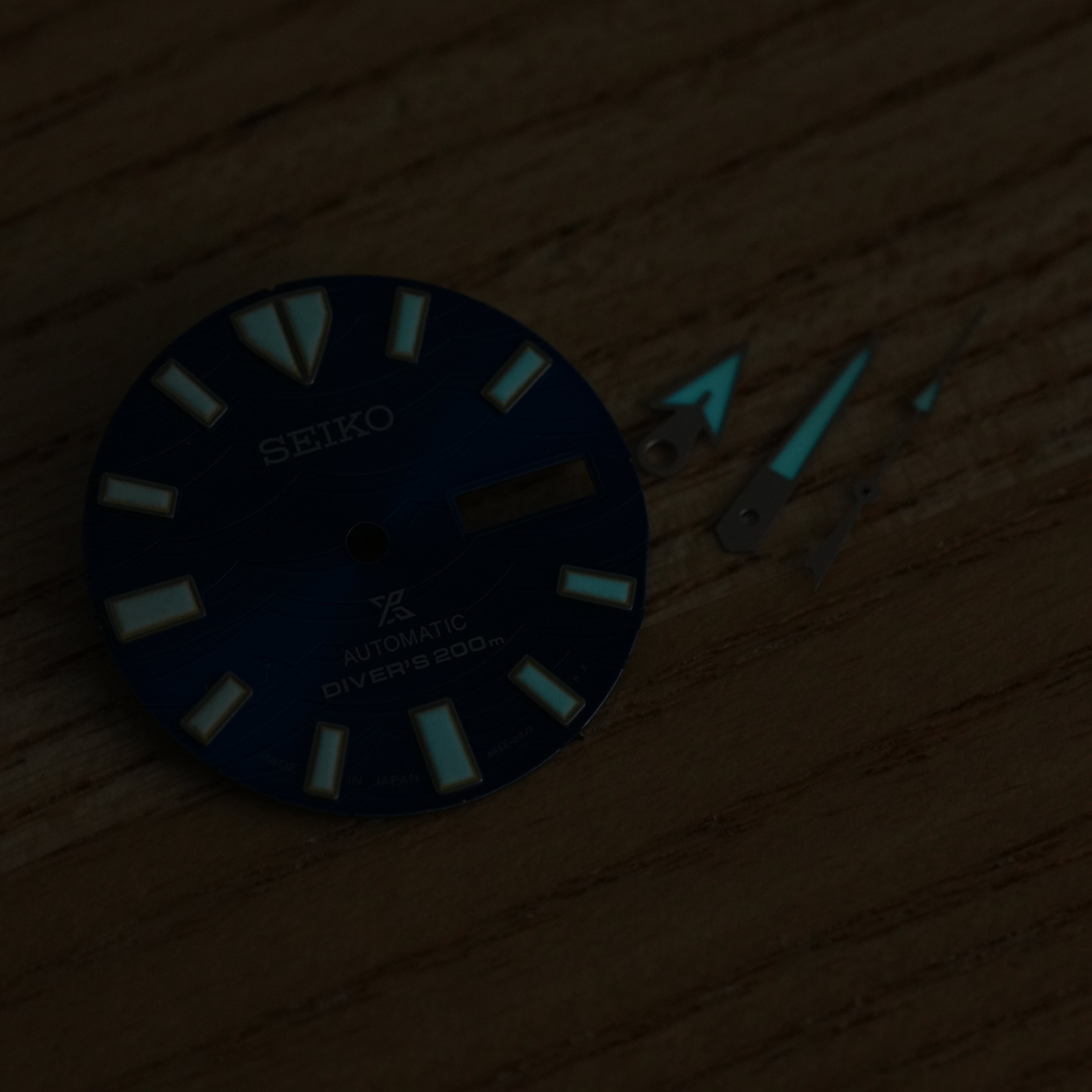 Seiko SRPE09 "Monster" Save The Ocean OEM Dial