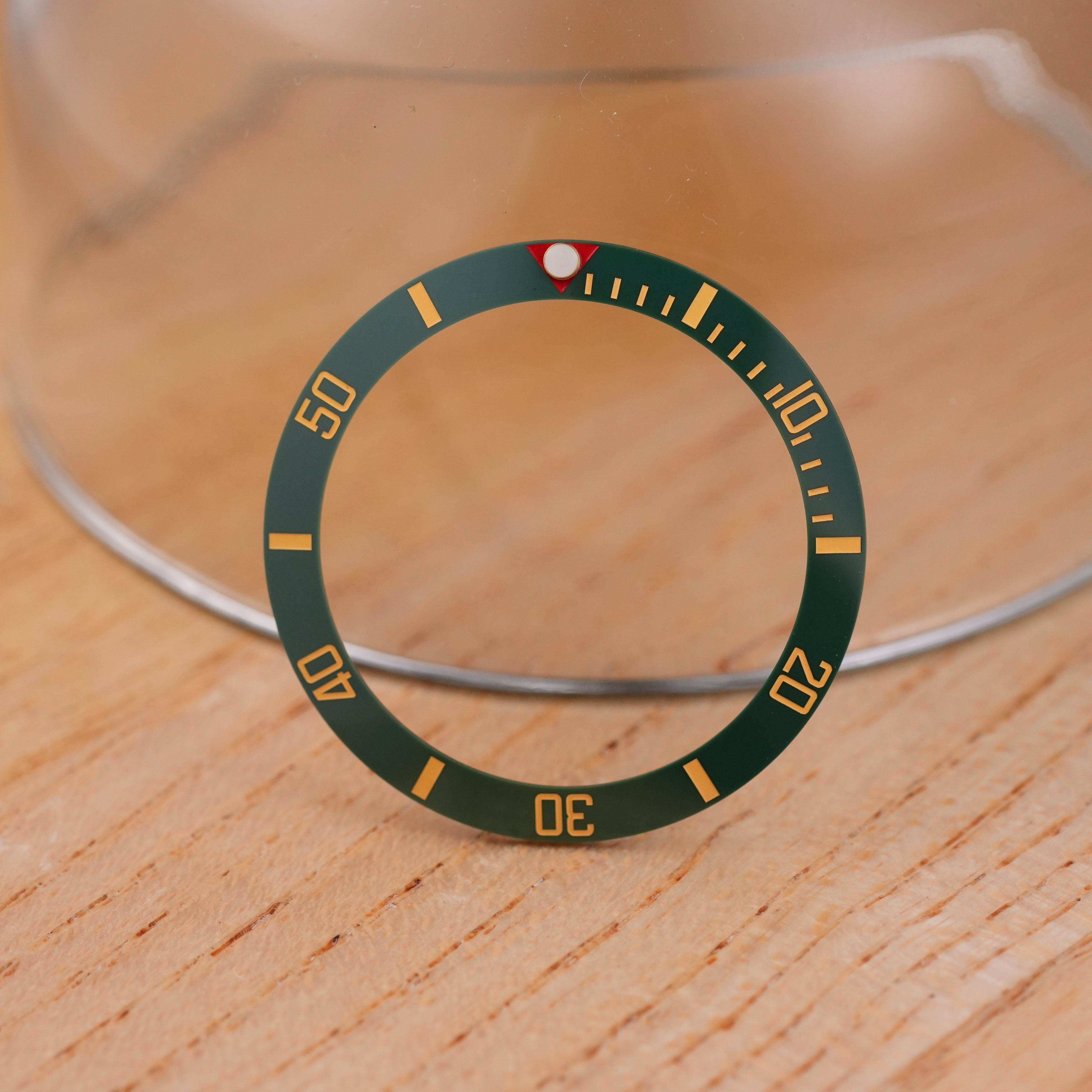 SKX007/SRPD Sub: Green in Yellow Gold Markers