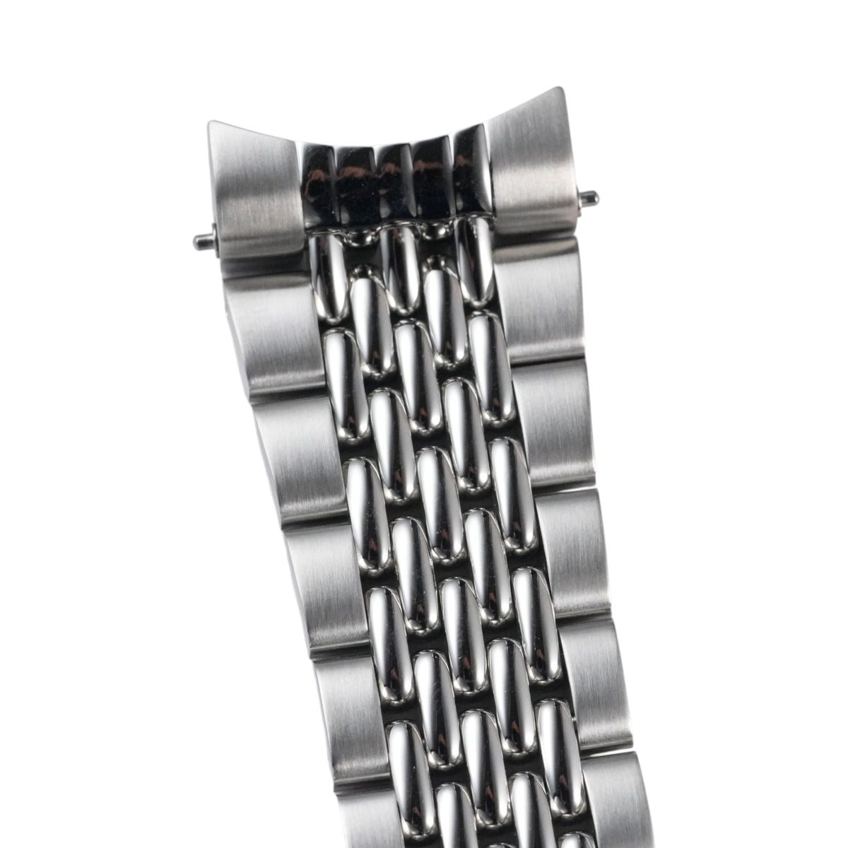 SKX007/SRPD Beads of Rice: Brushed Silver Bracelet