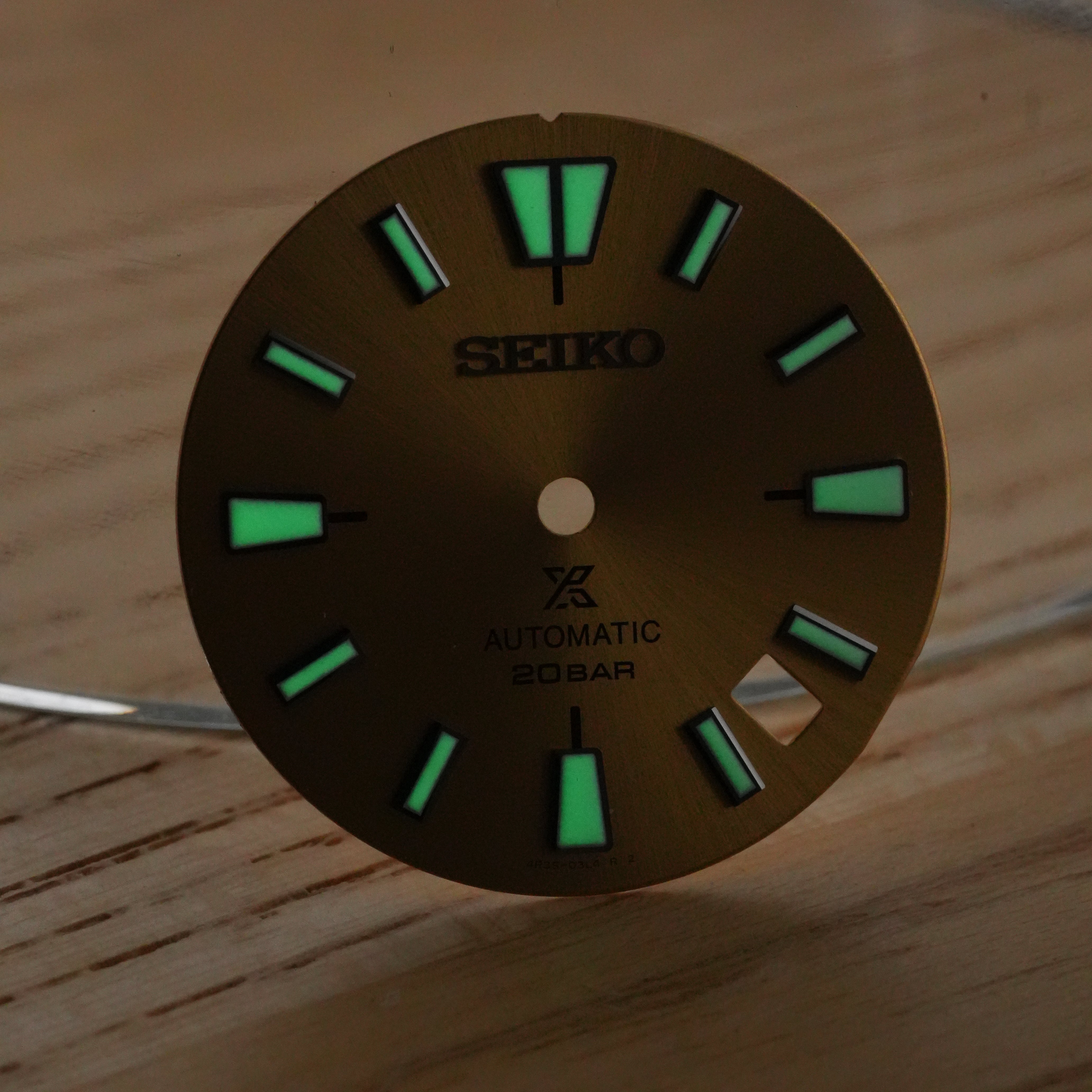 Seiko SRPJ73 "Land Tortoise" Deutschland LE OEM Dial