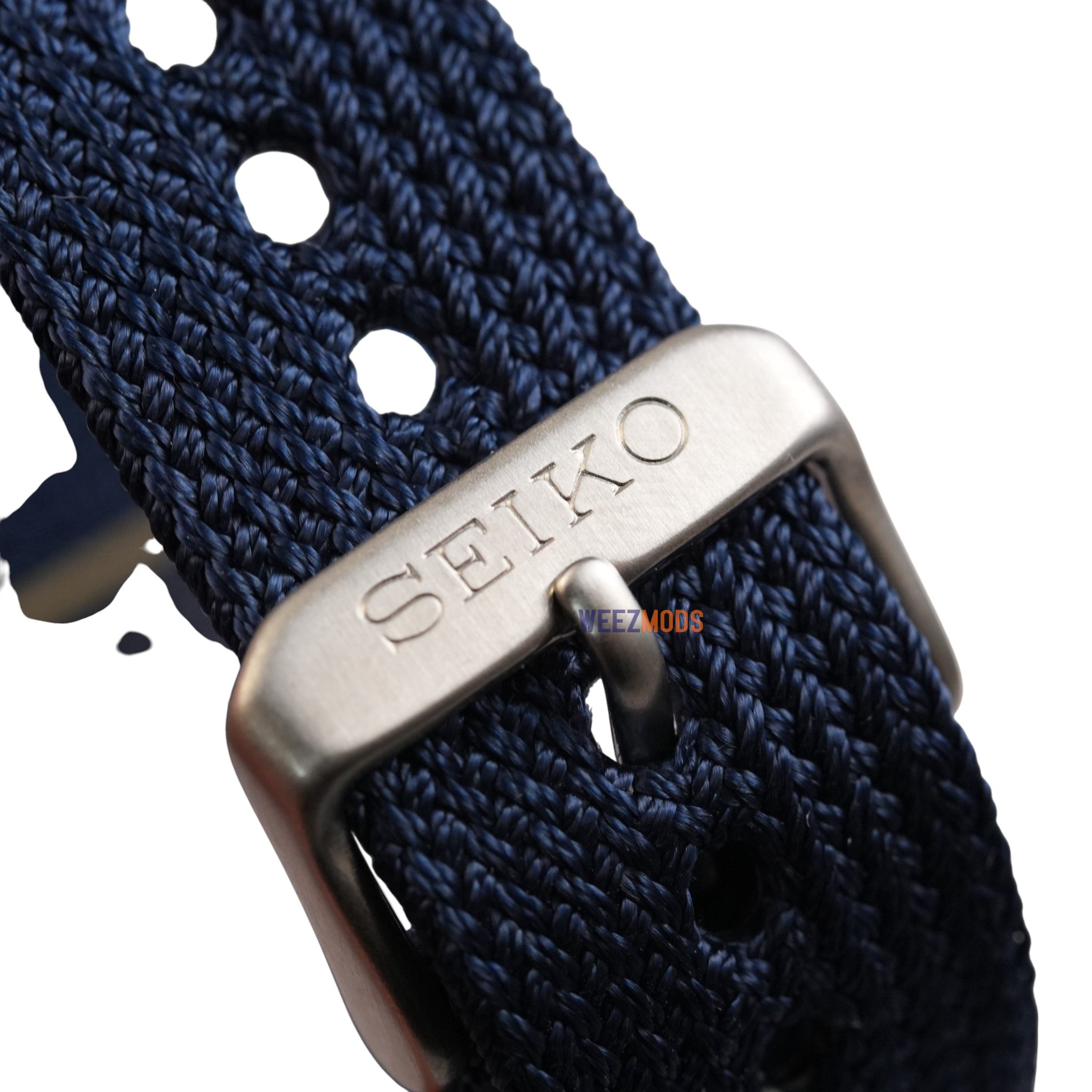 Seiko SLA055: 'MM300' Seichu Navy-Weaved Nato Strap
