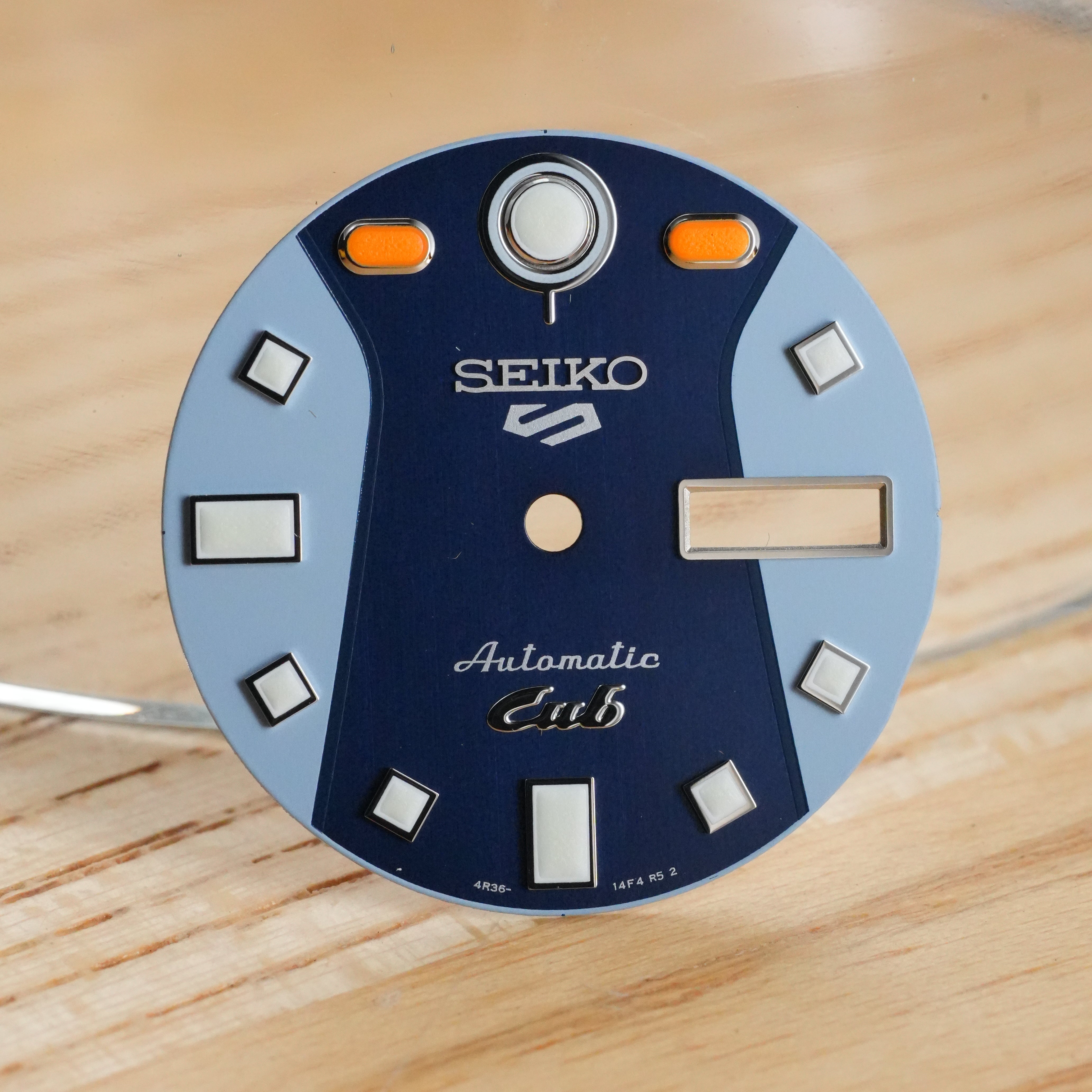 Seiko SRPK37 "5KX" Honda Super Cub OEM Dial