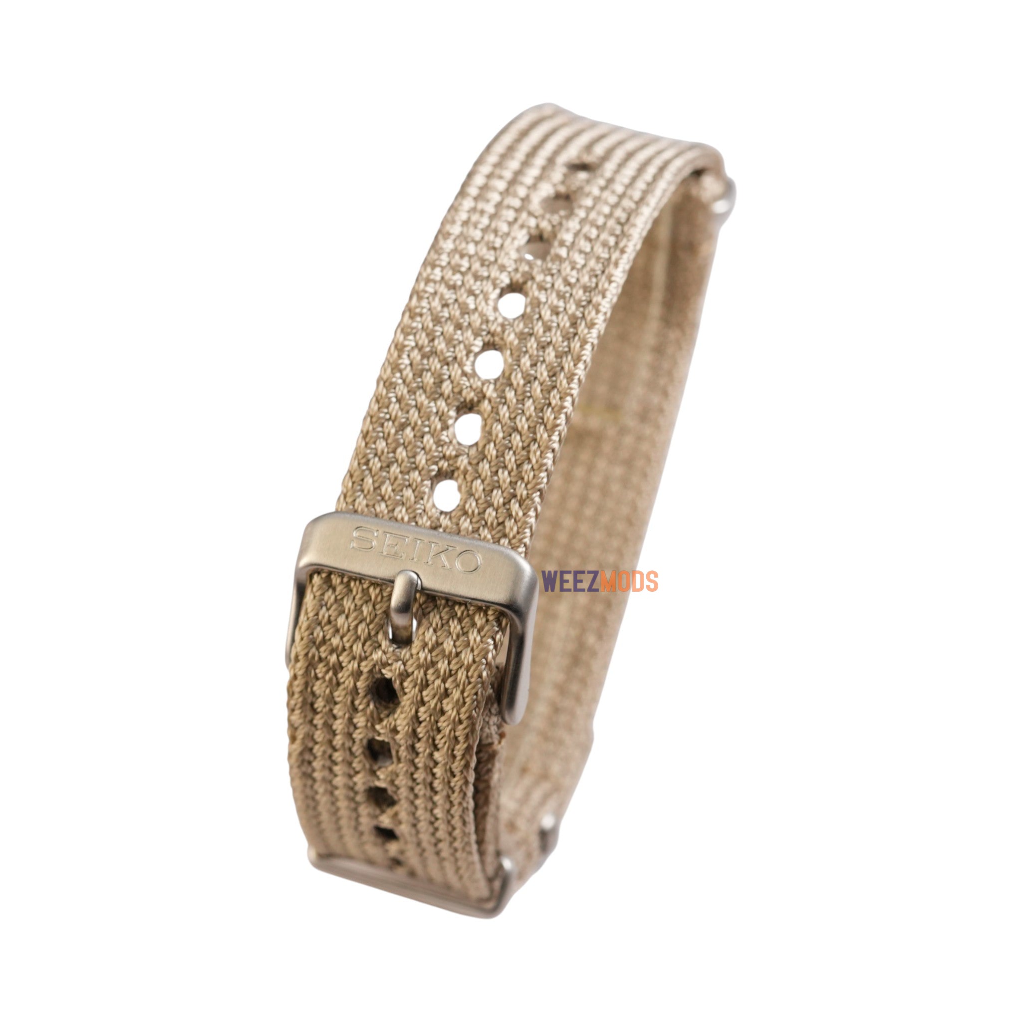Seiko SPB239: '62MAS' Seichu Beige-Weaved Nato Strap