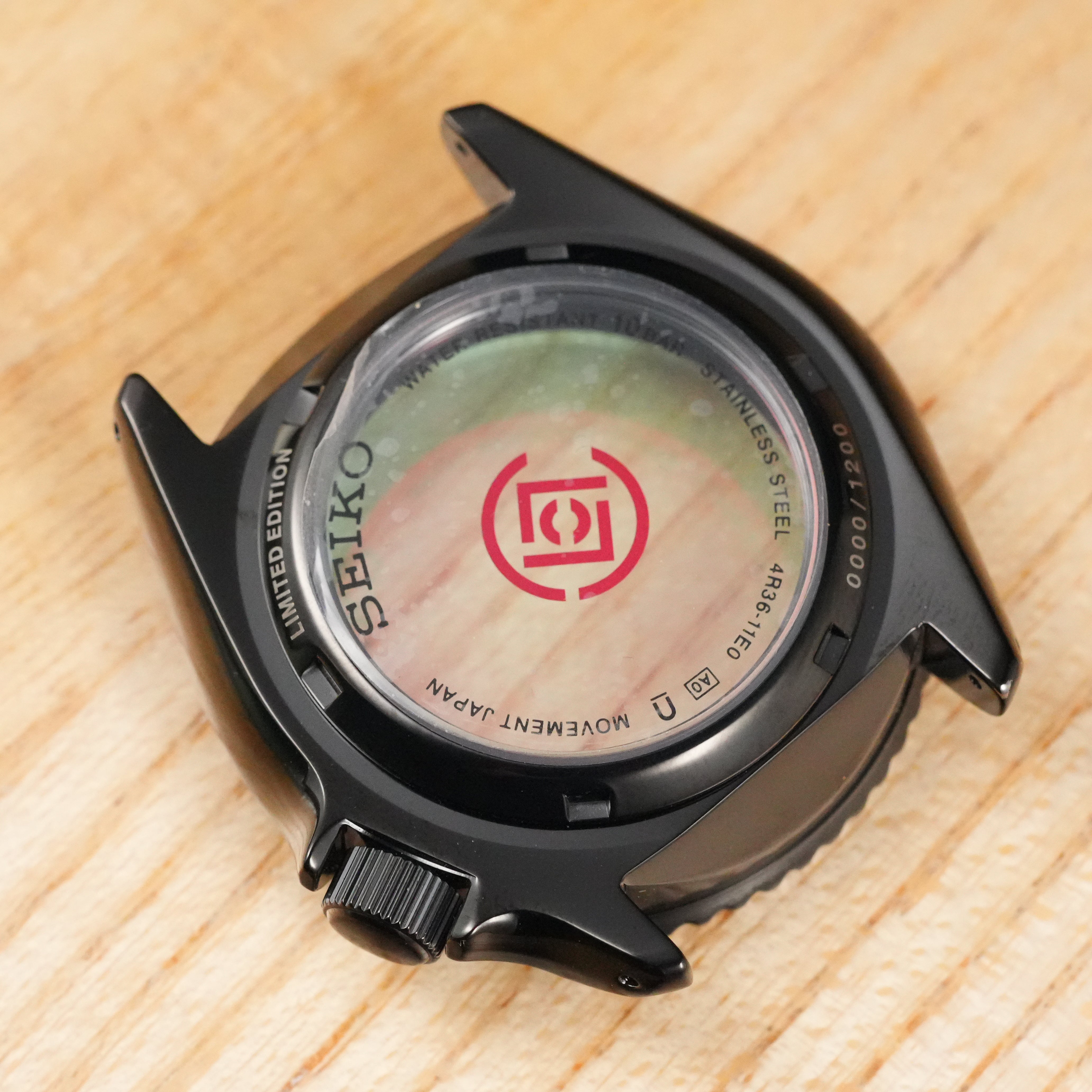 Seiko SRPH51: '5KX' Clot Collaboration OEM Case