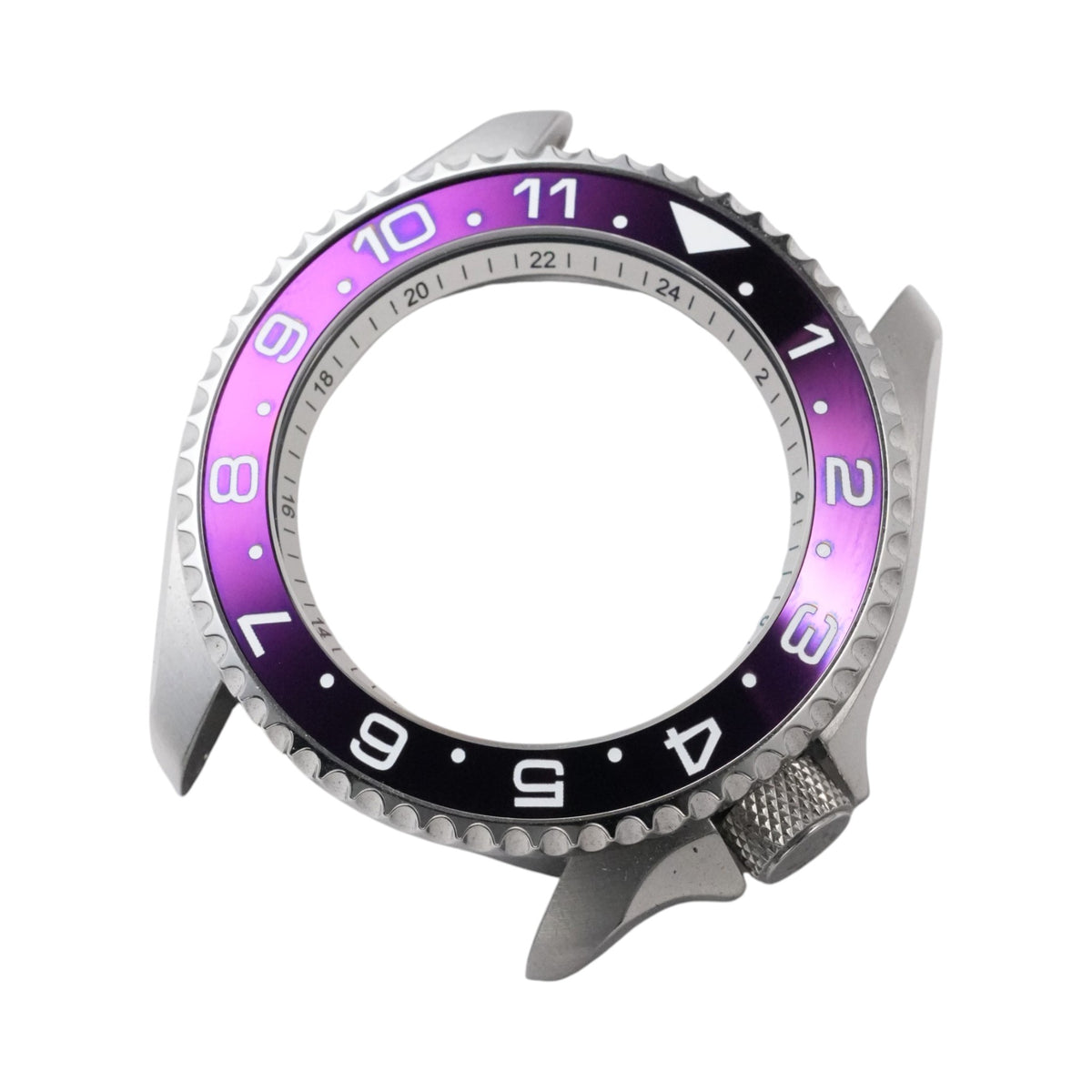 SKX007/SRPD Dual Time: Purple in White Markers