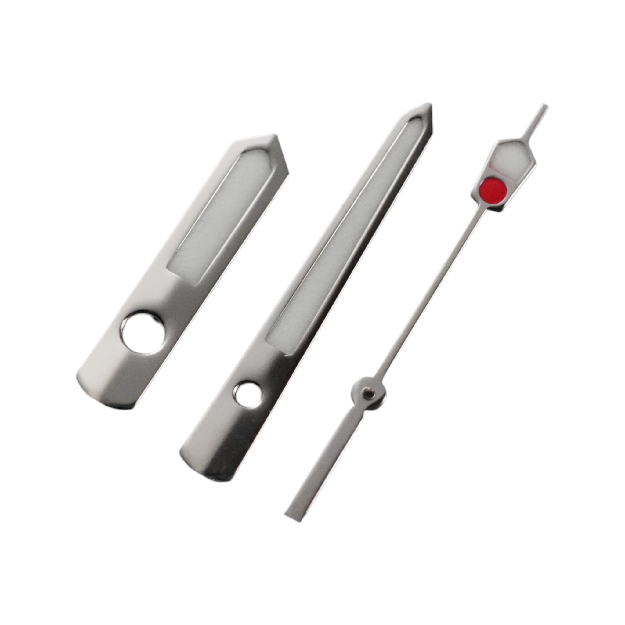 SPB187: Polished Silver Hands