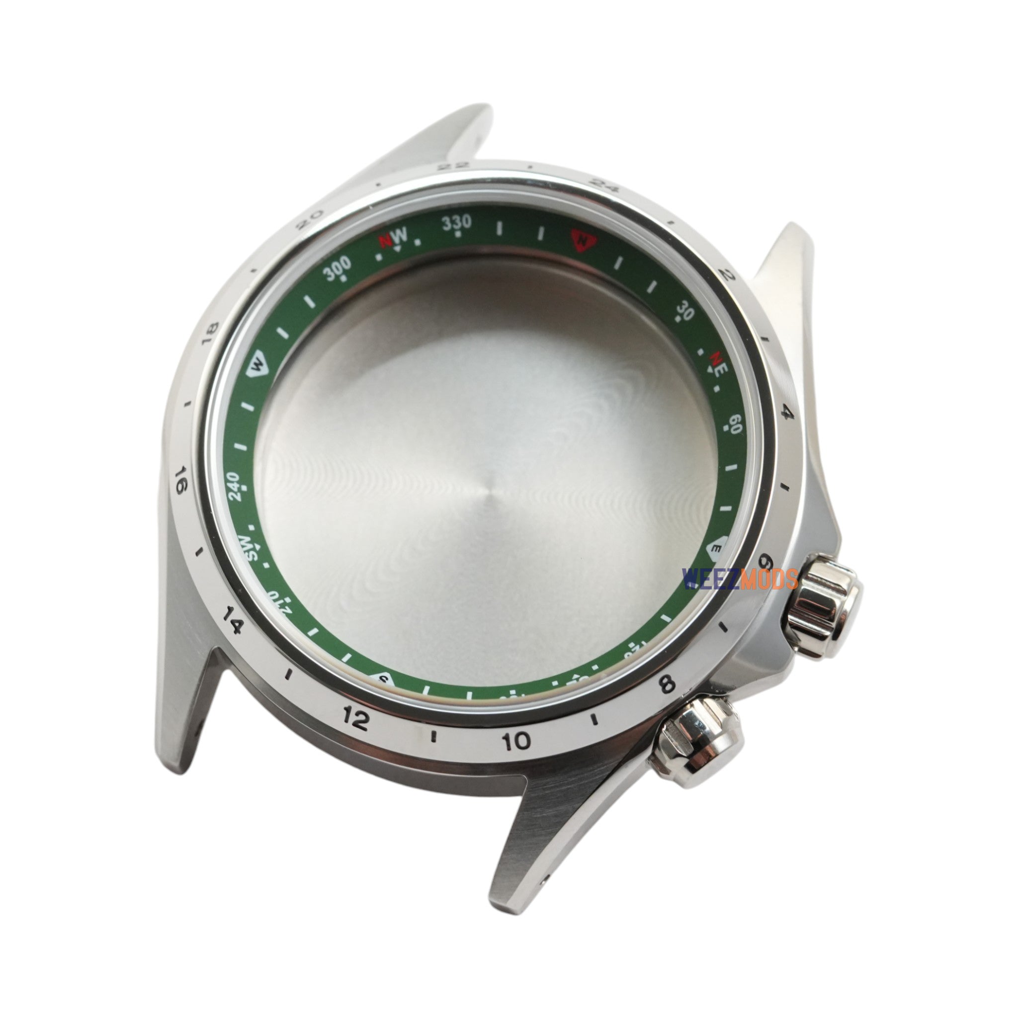 SKX007 Alpinist 'GMT' Green: Brushed Silver Case