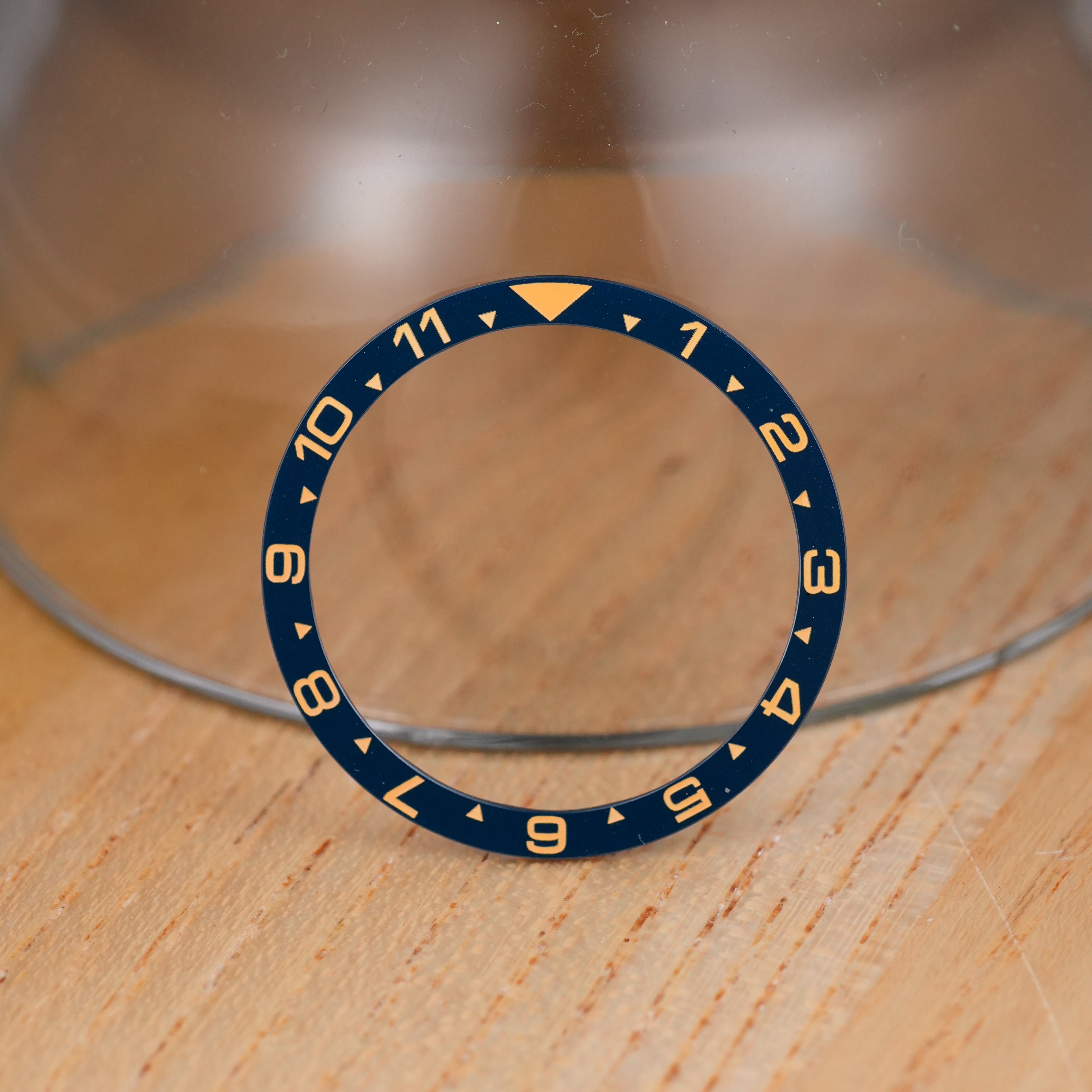 SKX007/SRPD Flat: Blue with Yellow Gold Markers