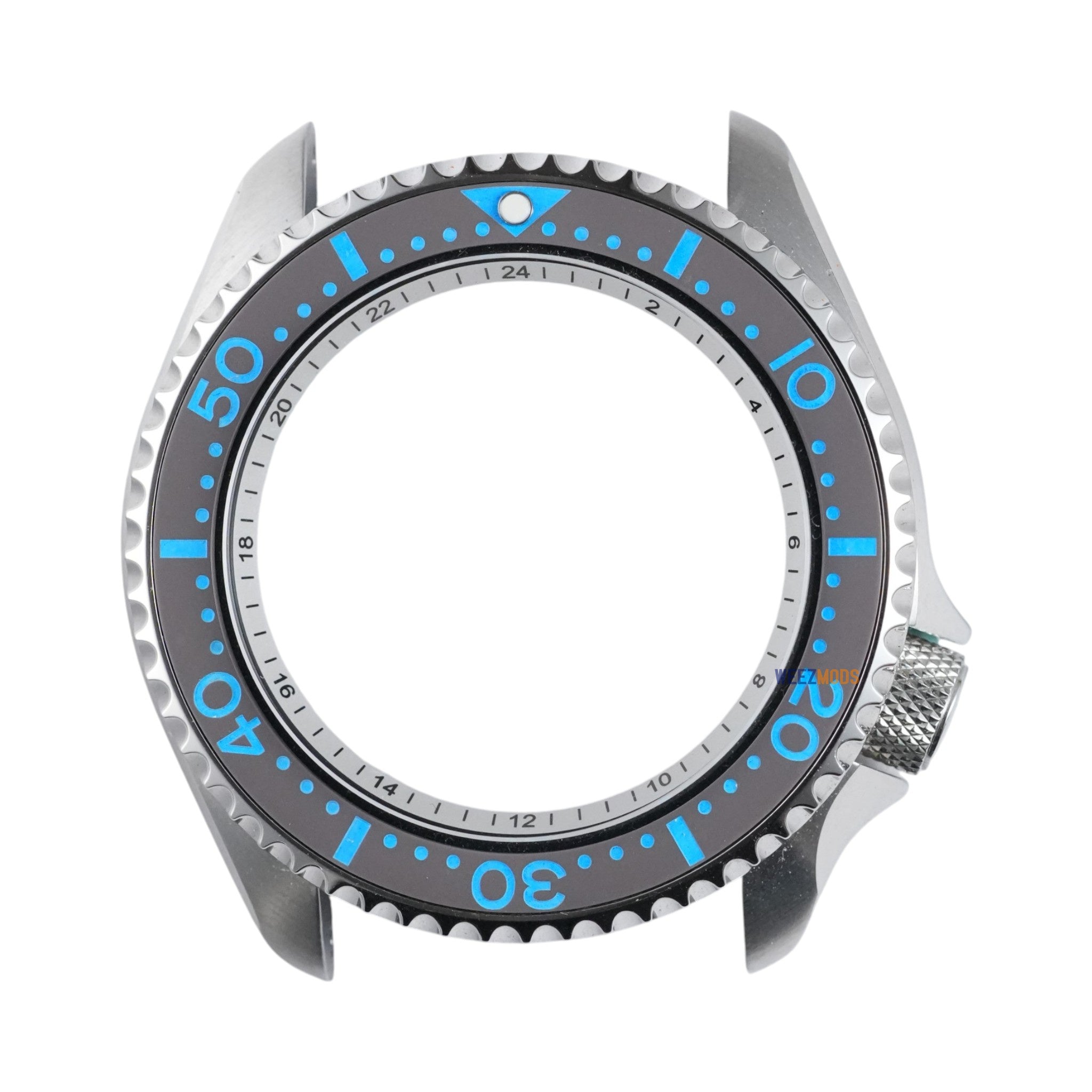 SKX007/SRPD Flat: Gray in Blue Markers