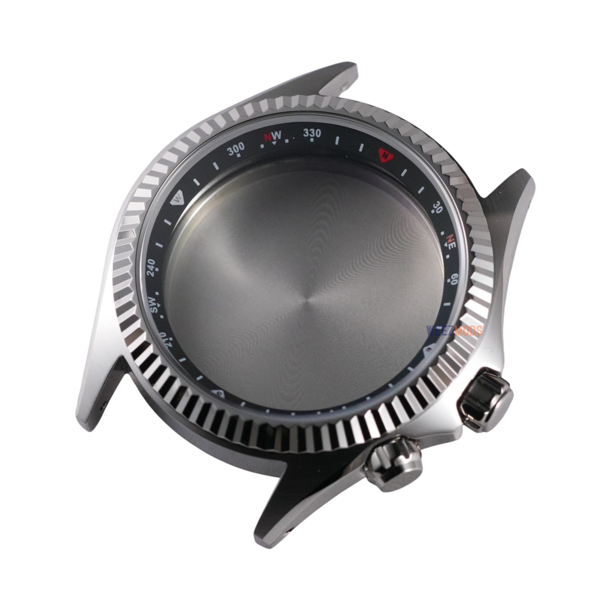 SKX007 Alpinist 'Fluted' Black: Brushed Silver Case