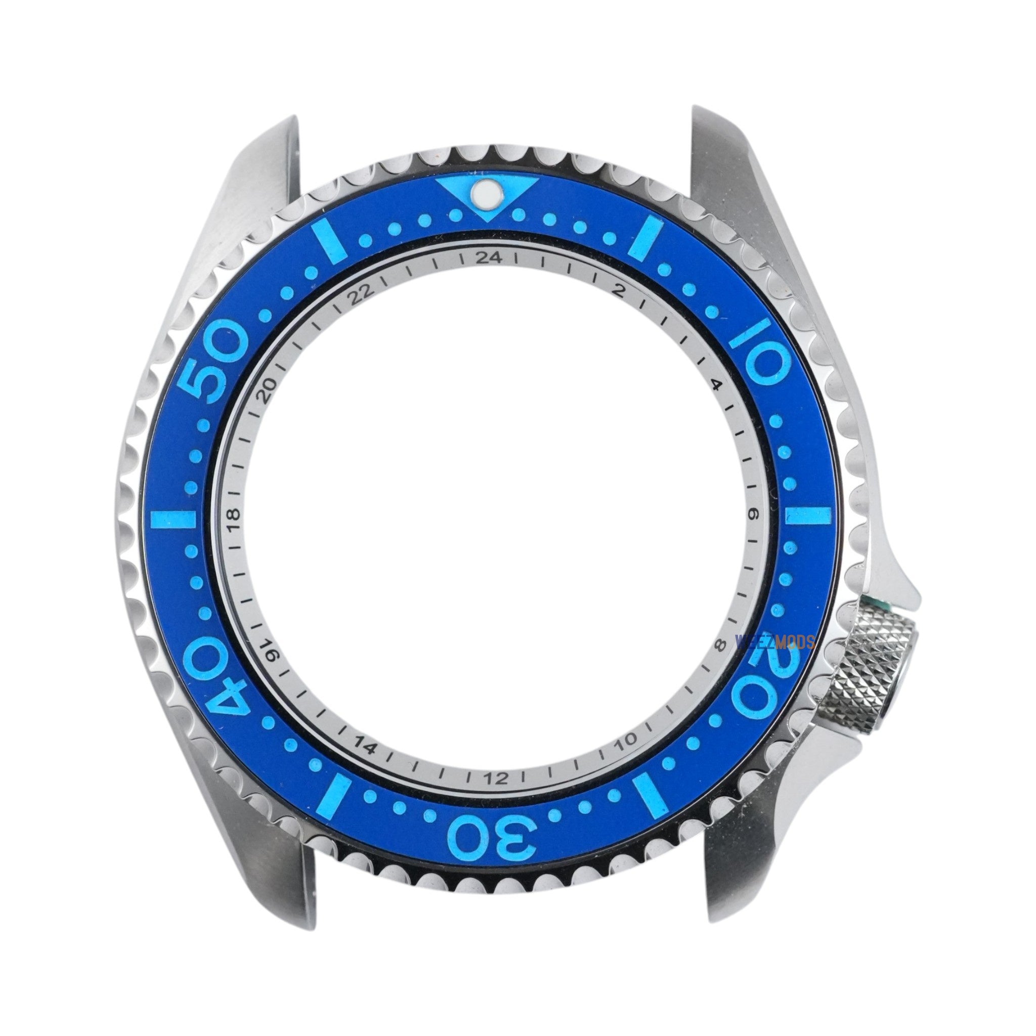 SKX007/SRPD Flat: Blue in Blue Markers