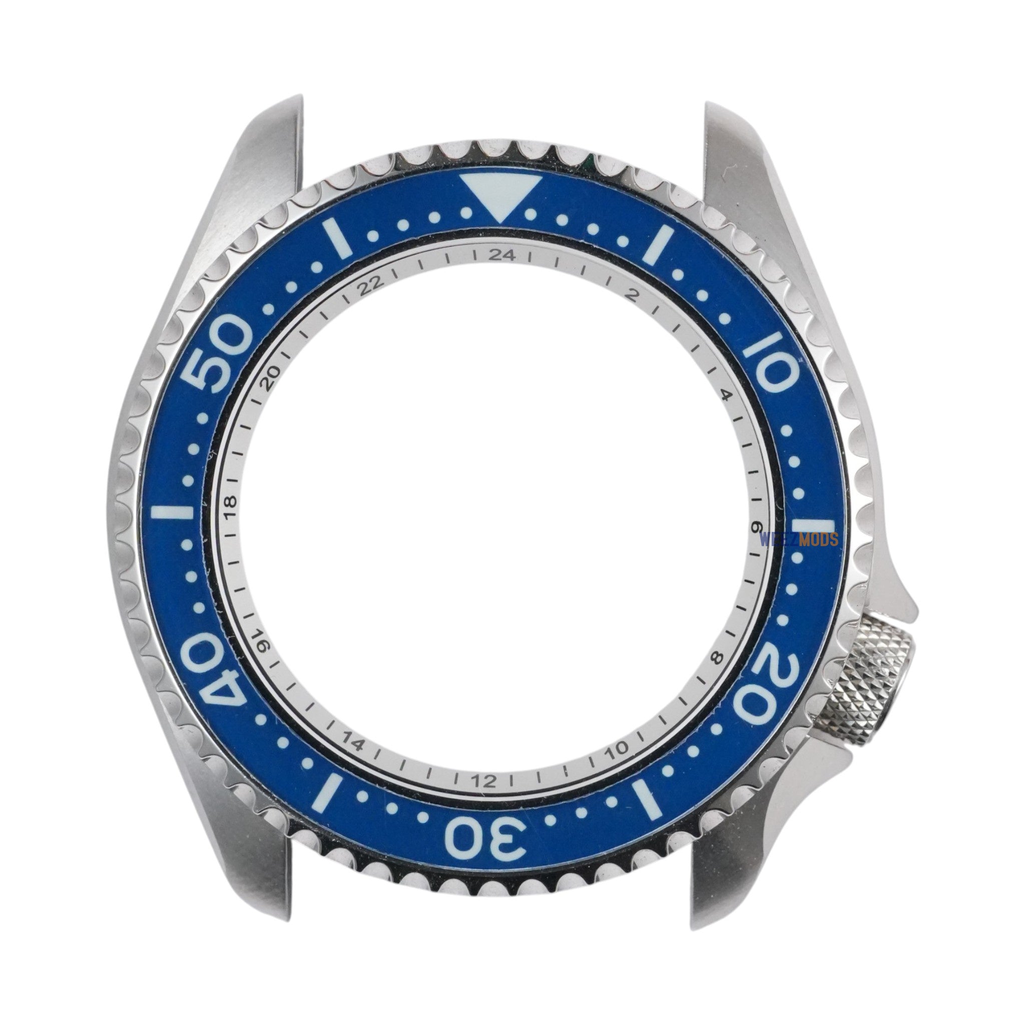 SKX007/SRPD Sub Bakelite: Aegean in White Markers (C3 Lume)